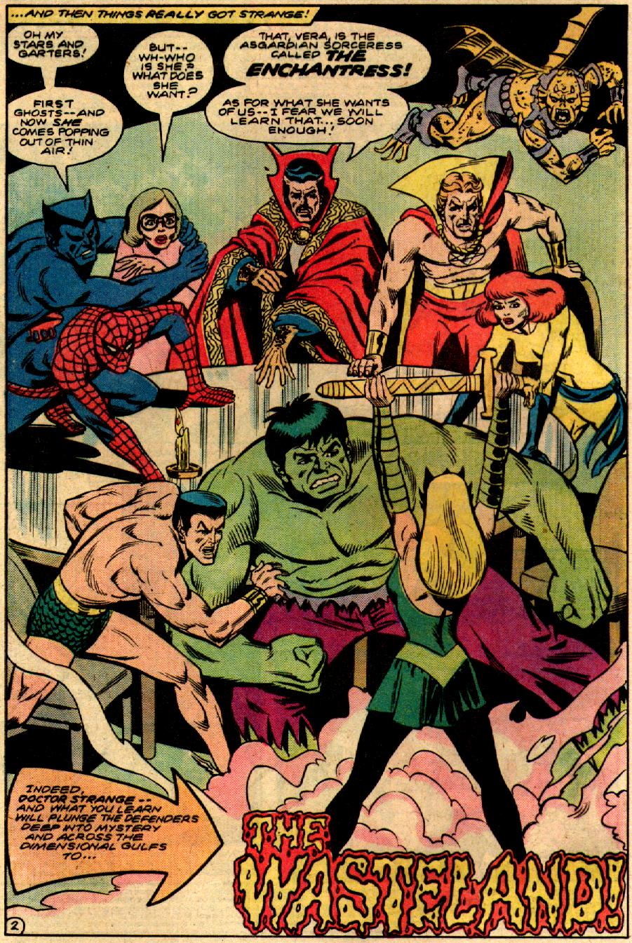 Read online The Defenders (1972) comic -  Issue #108 - 3