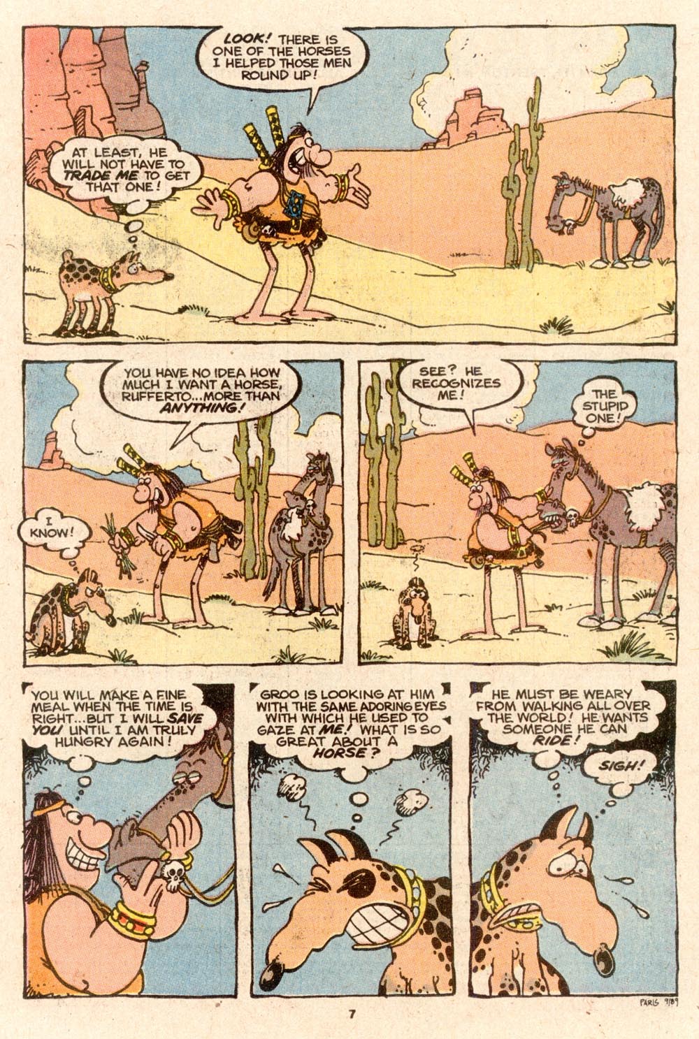 Read online Sergio Aragonés Groo the Wanderer comic -  Issue #62 - 8