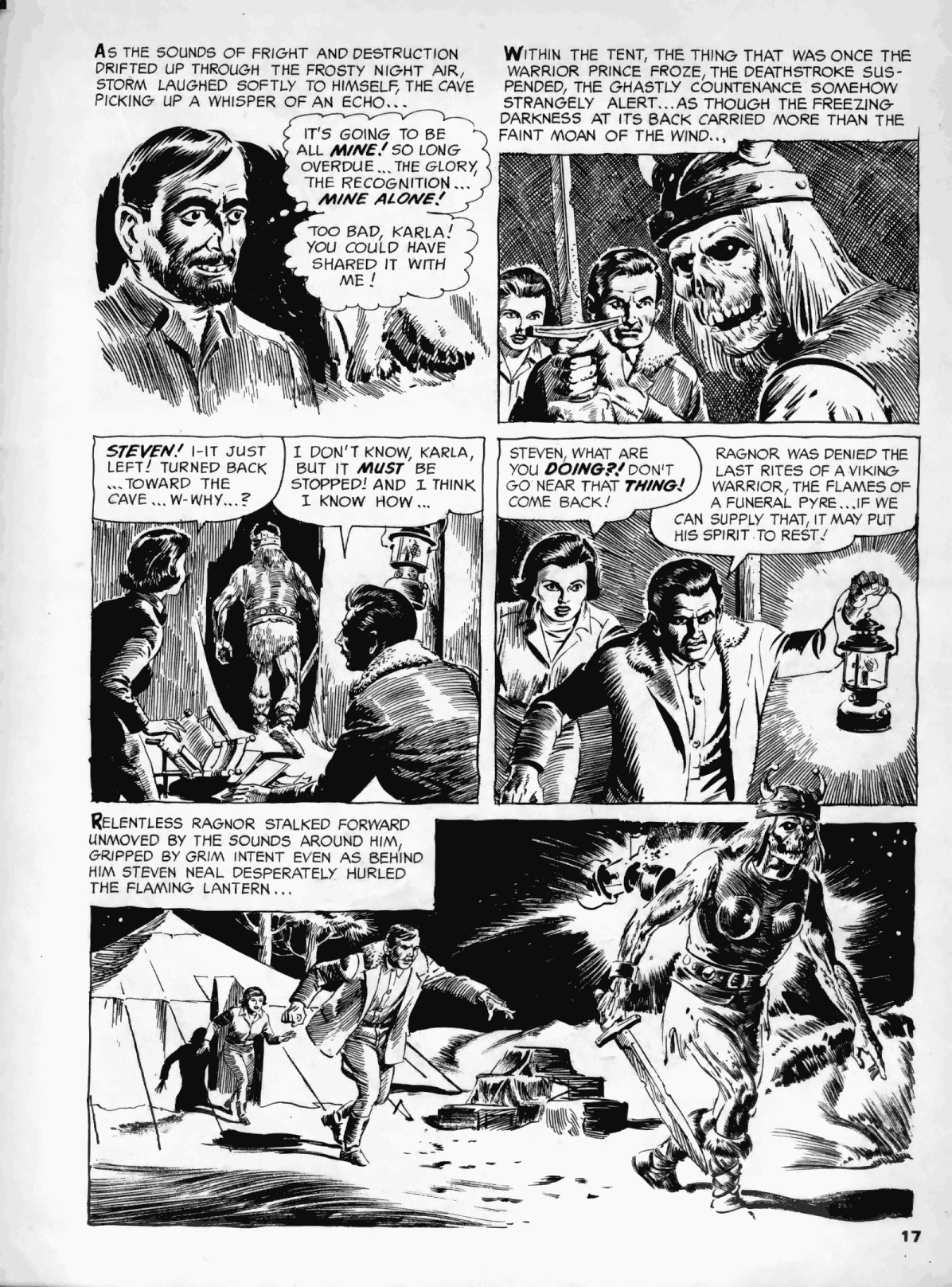 Read online Creepy (1964) comic -  Issue #16 - 17