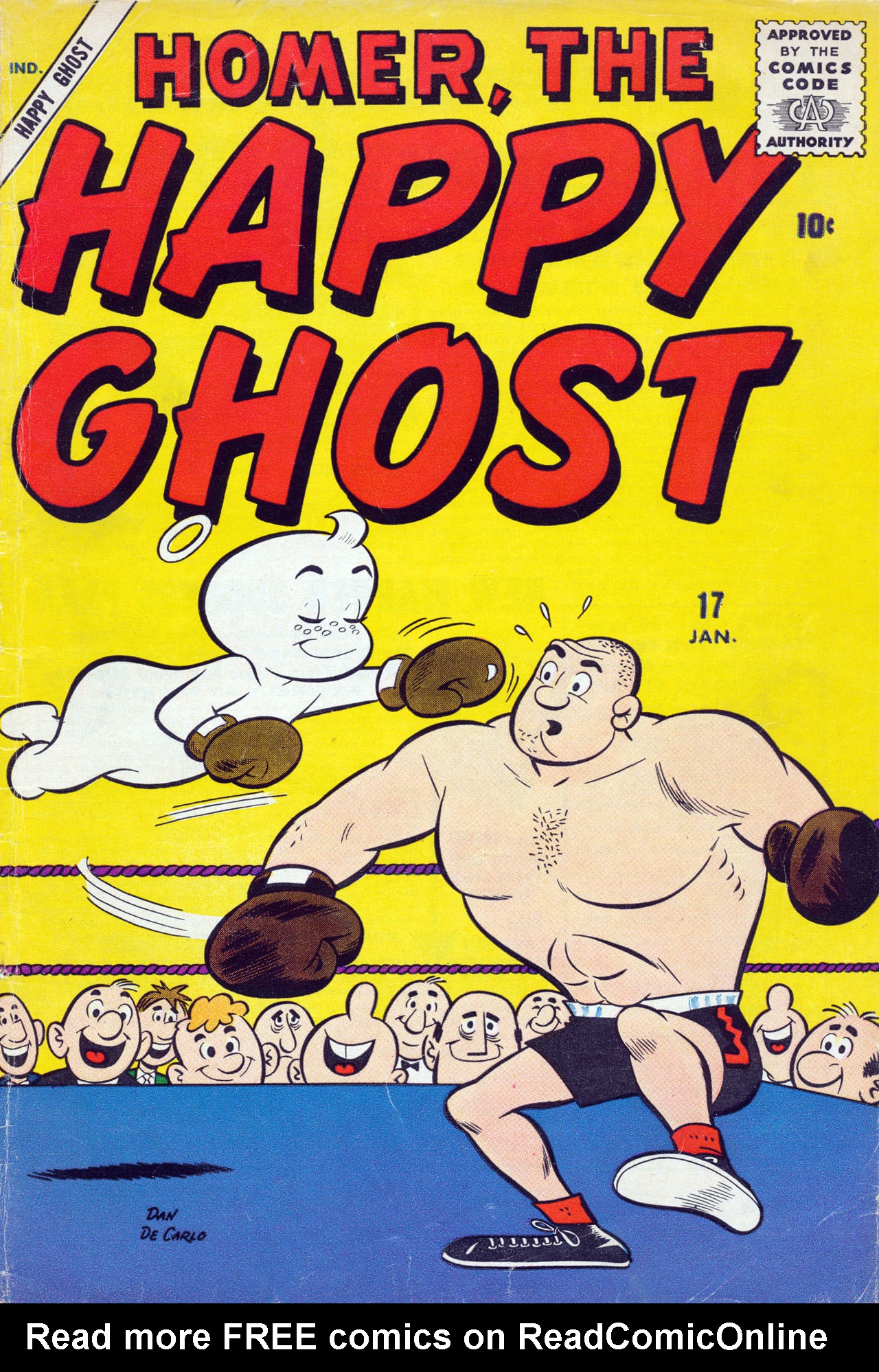 Read online Homer, the Happy Ghost comic -  Issue #17 - 1