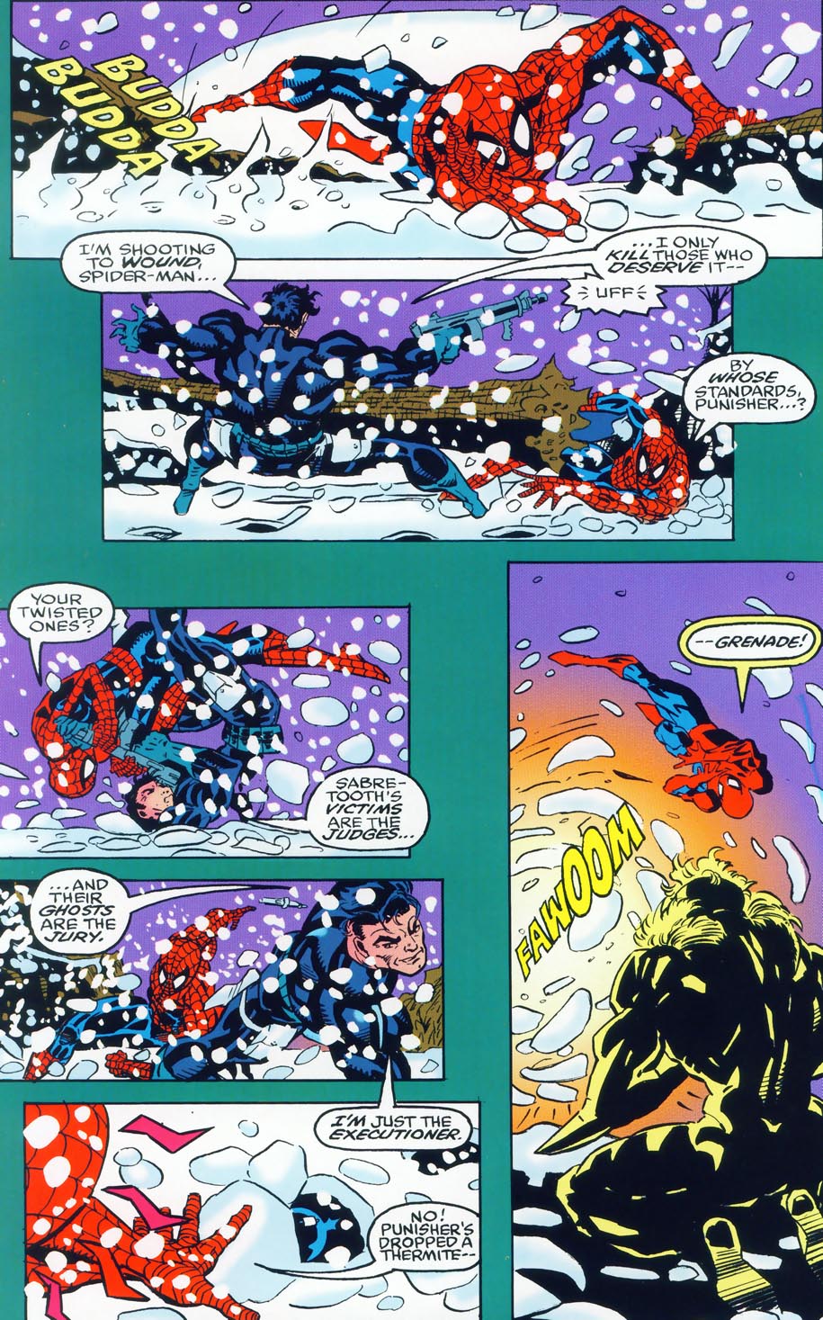 Read online Spider-Man, Punisher, Sabretooth: Designer Genes comic -  Issue # Full - 41