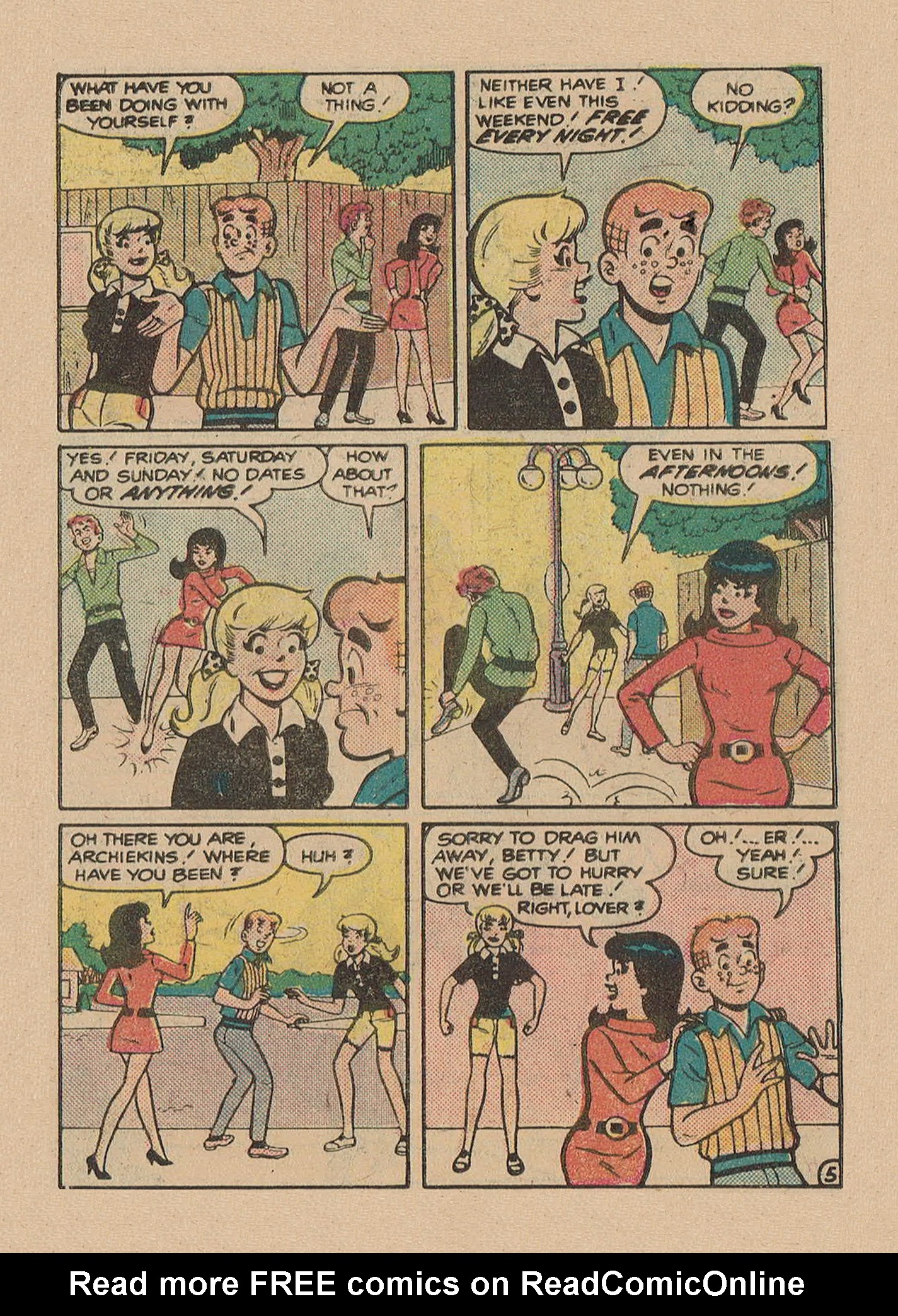 Read online Archie Digest Magazine comic -  Issue #48 - 115