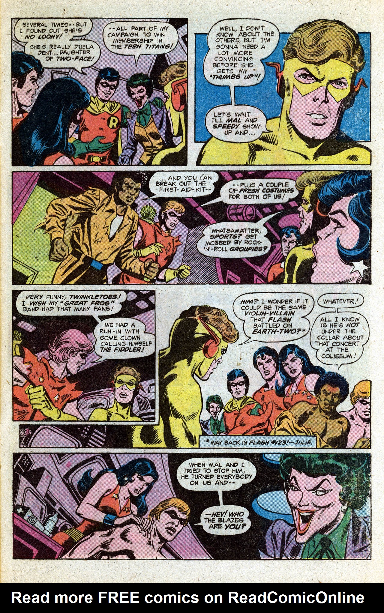 Read online Teen Titans (1966) comic -  Issue #46 - 9