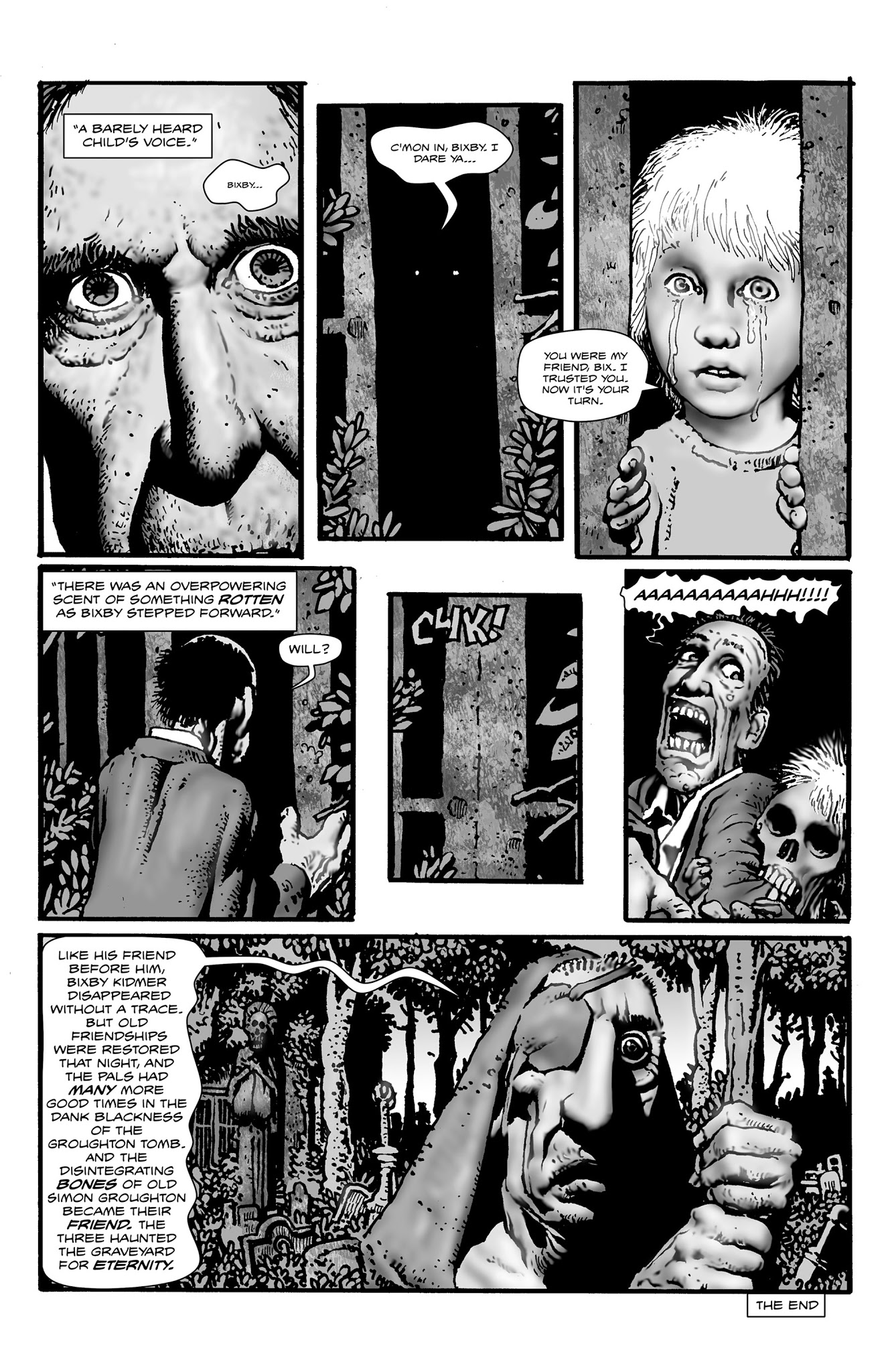 Read online Shadows on the Grave comic -  Issue #8 - 18
