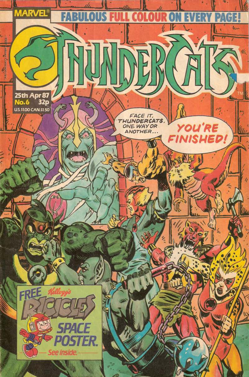 Read online ThunderCats (1987) comic -  Issue #6 - 1