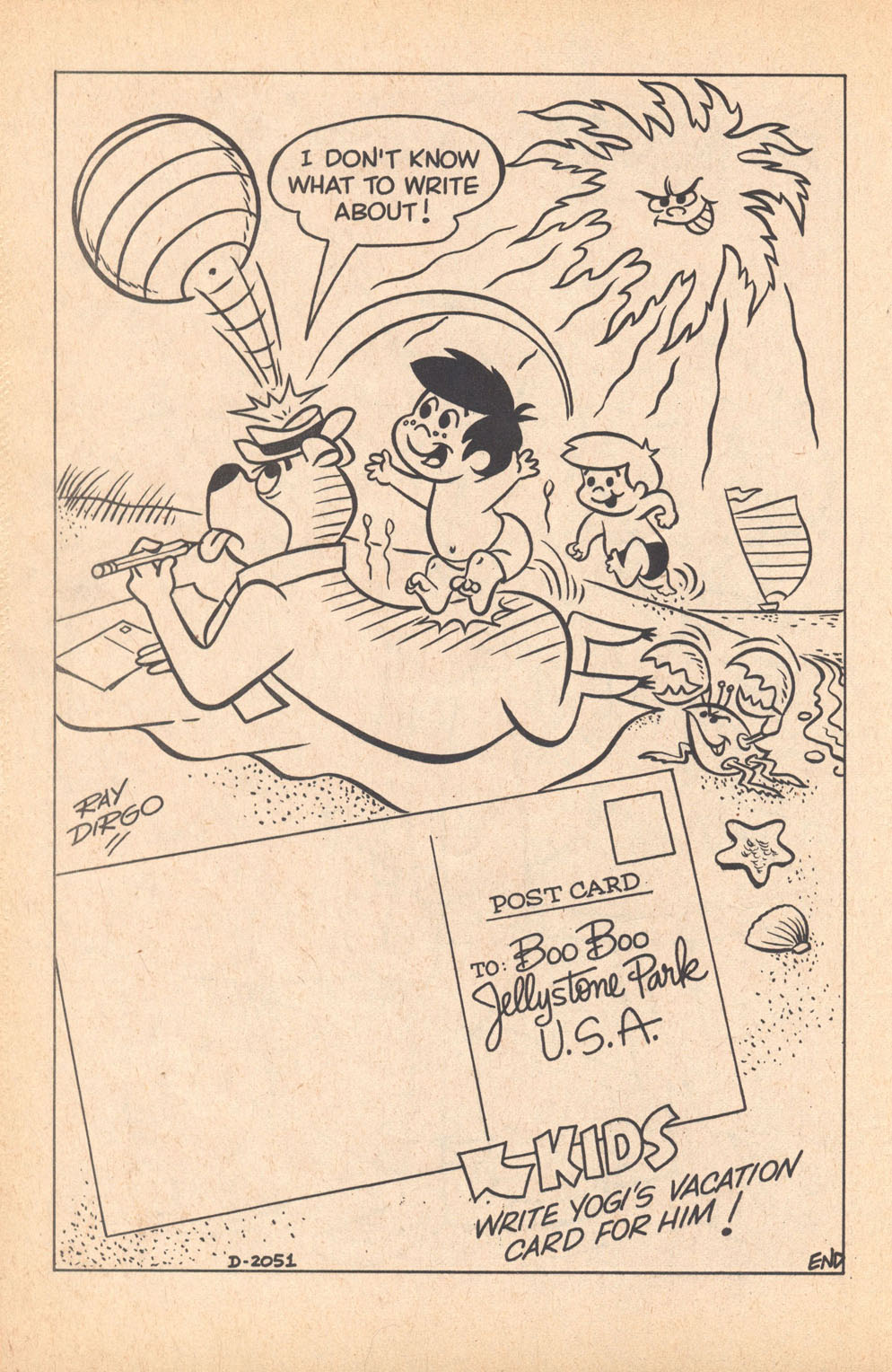 Read online Yogi Bear (1970) comic -  Issue #7 - 34