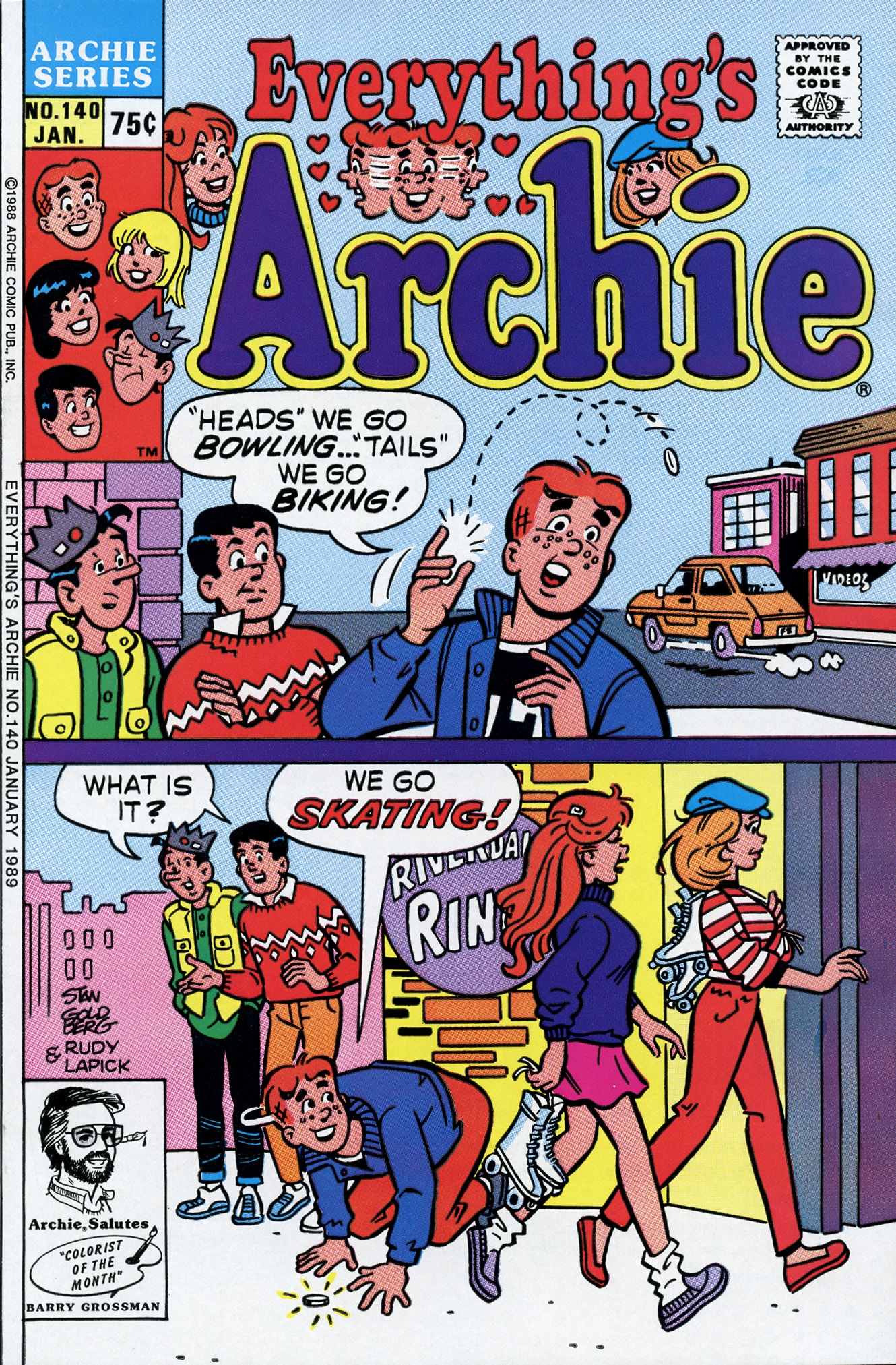 Read online Everything's Archie comic -  Issue #140 - 1