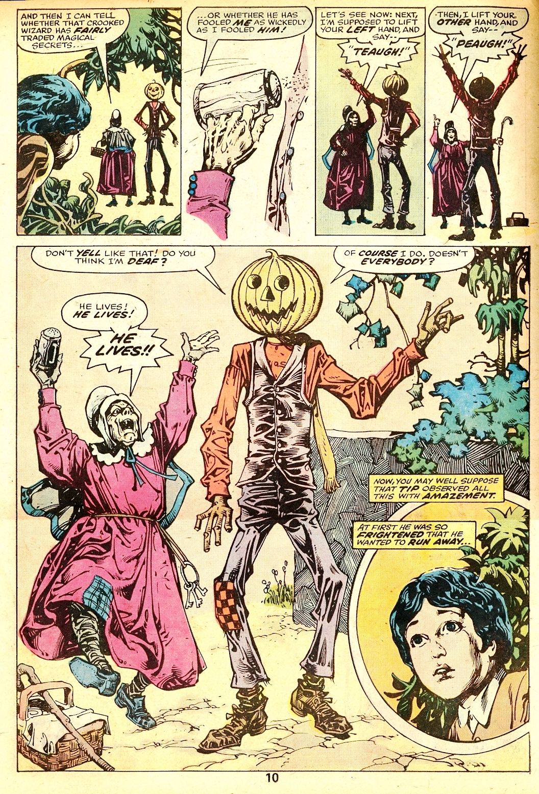 Read online Marvel Treasury of Oz featuring the Marvelous Land of Oz comic -  Issue # Full - 9