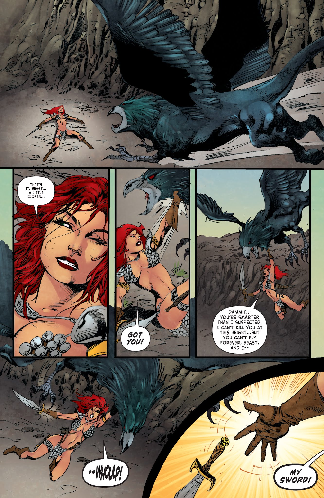 Read online Red Sonja Vol. 4 comic -  Issue #23 - 22