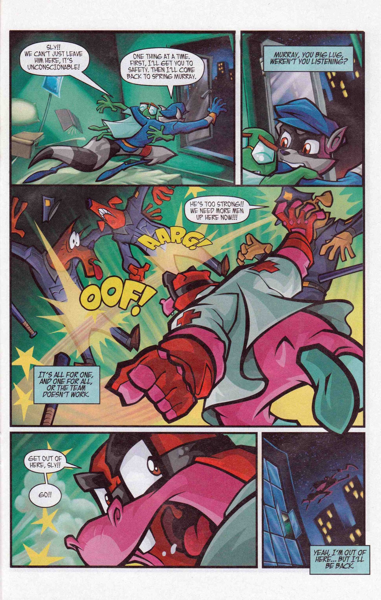 Read online The Adventures of Sly Cooper comic -  Issue #2 - 17