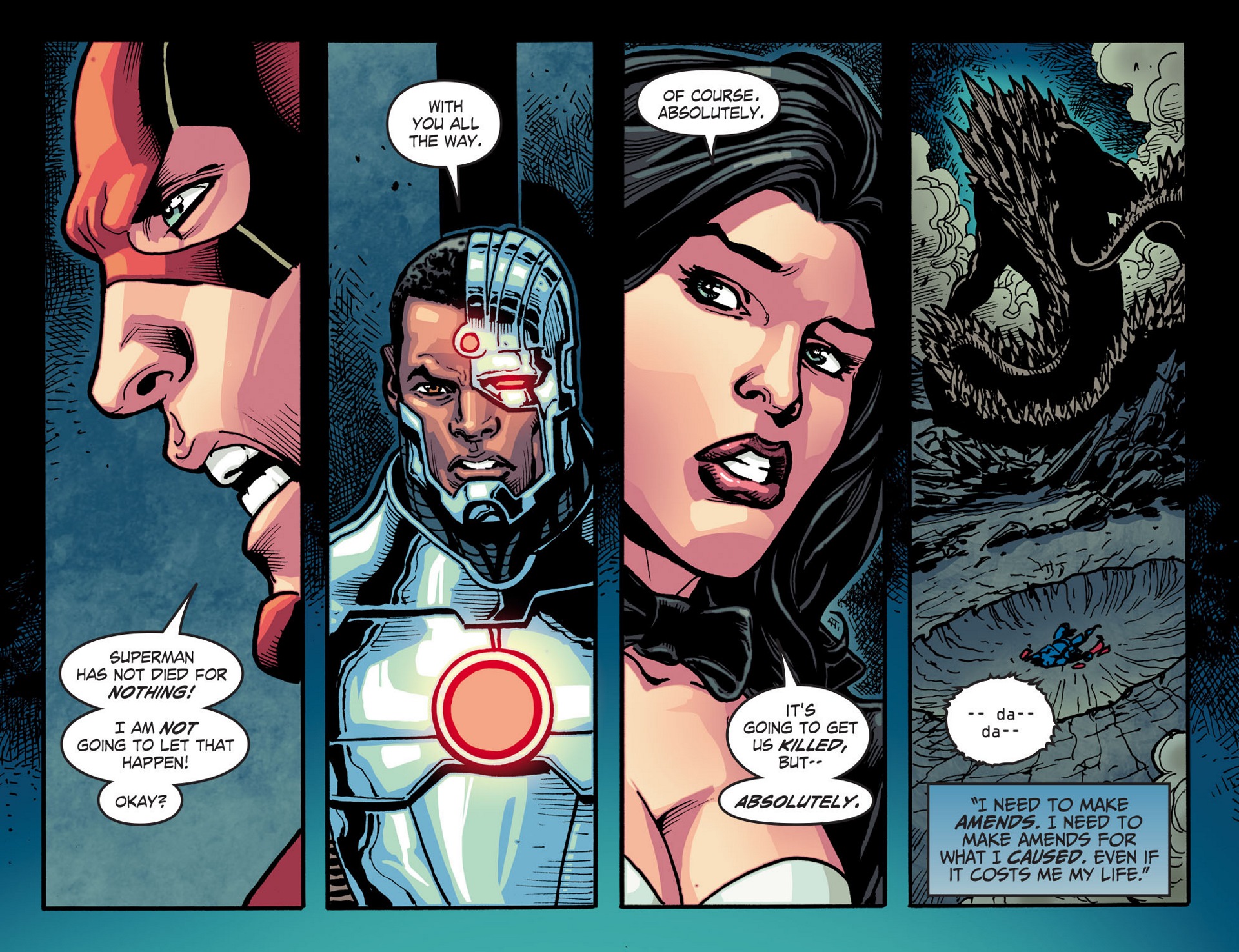 Read online Infinite Crisis: Fight for the Multiverse [I] comic -  Issue #11 - 12