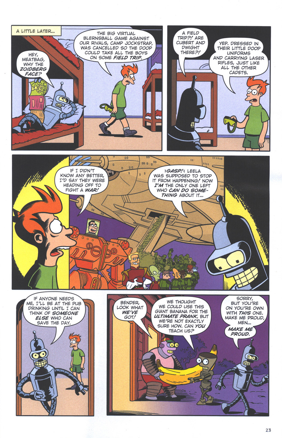 Read online Futurama Comics comic -  Issue #41 - 19