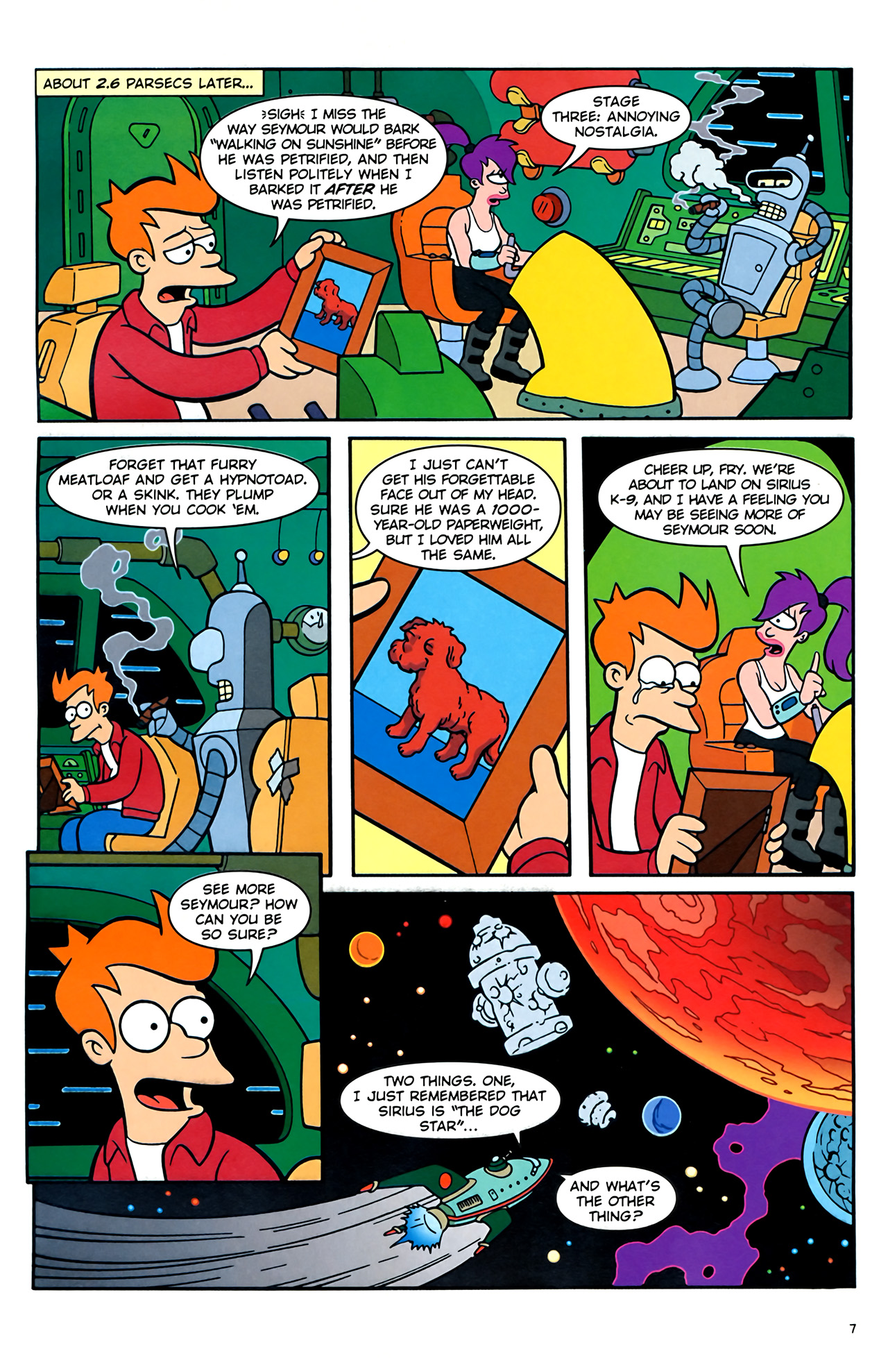 Read online Futurama Comics comic -  Issue #42 - 7