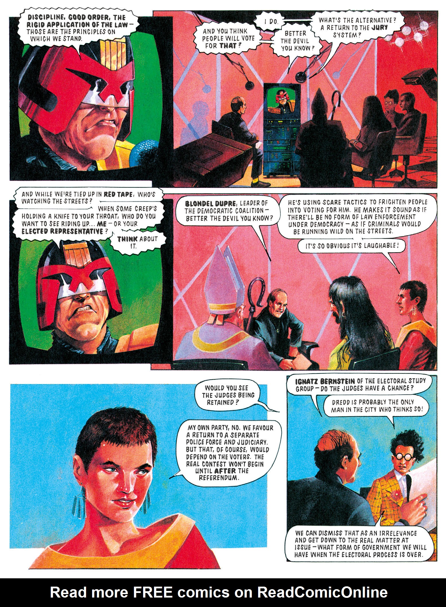 Read online Essential Judge Dredd: America comic -  Issue # TPB (Part 2) - 22