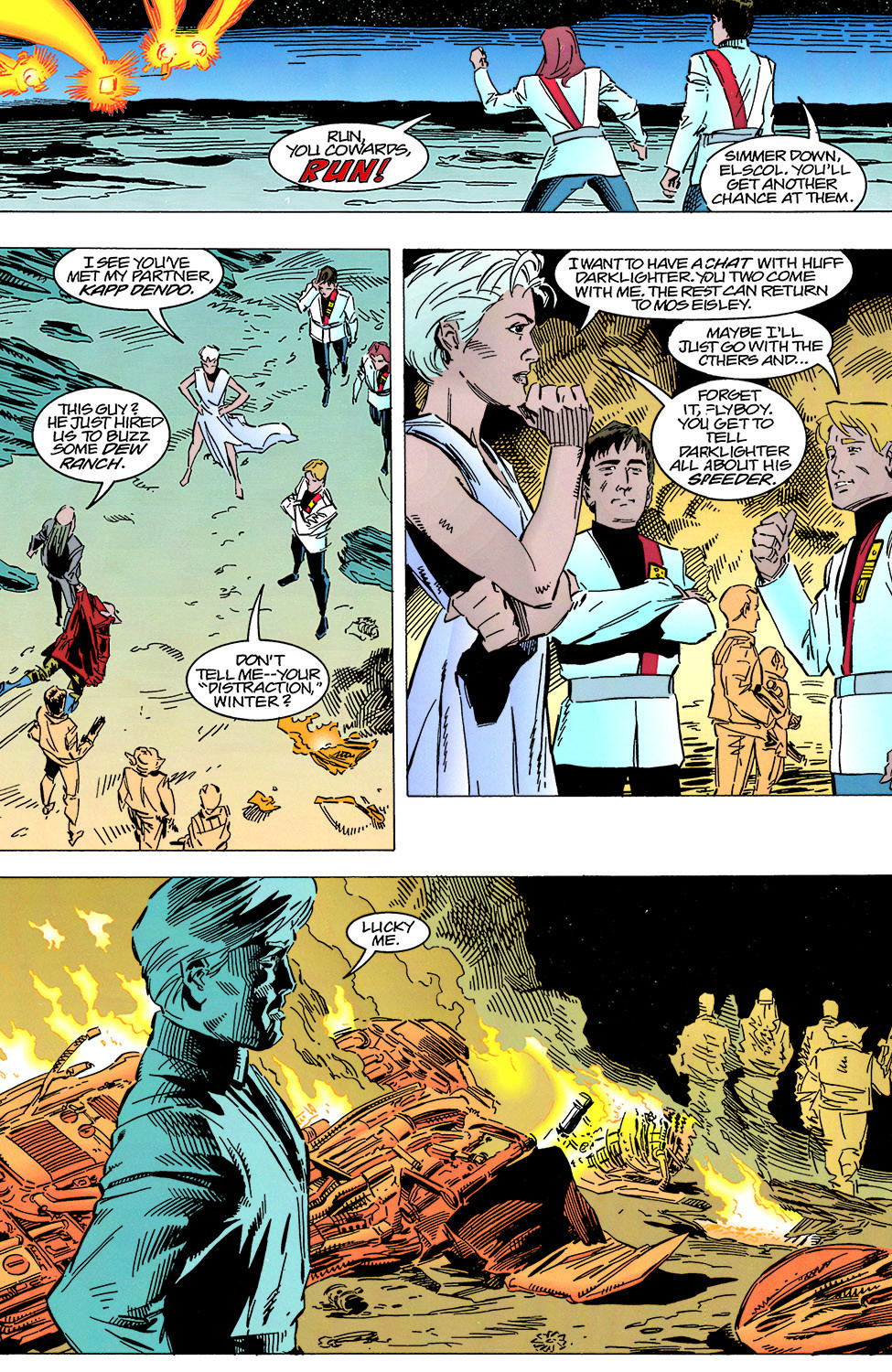 Read online Star Wars: X-Wing Rogue Squadron comic -  Issue #10 - 10