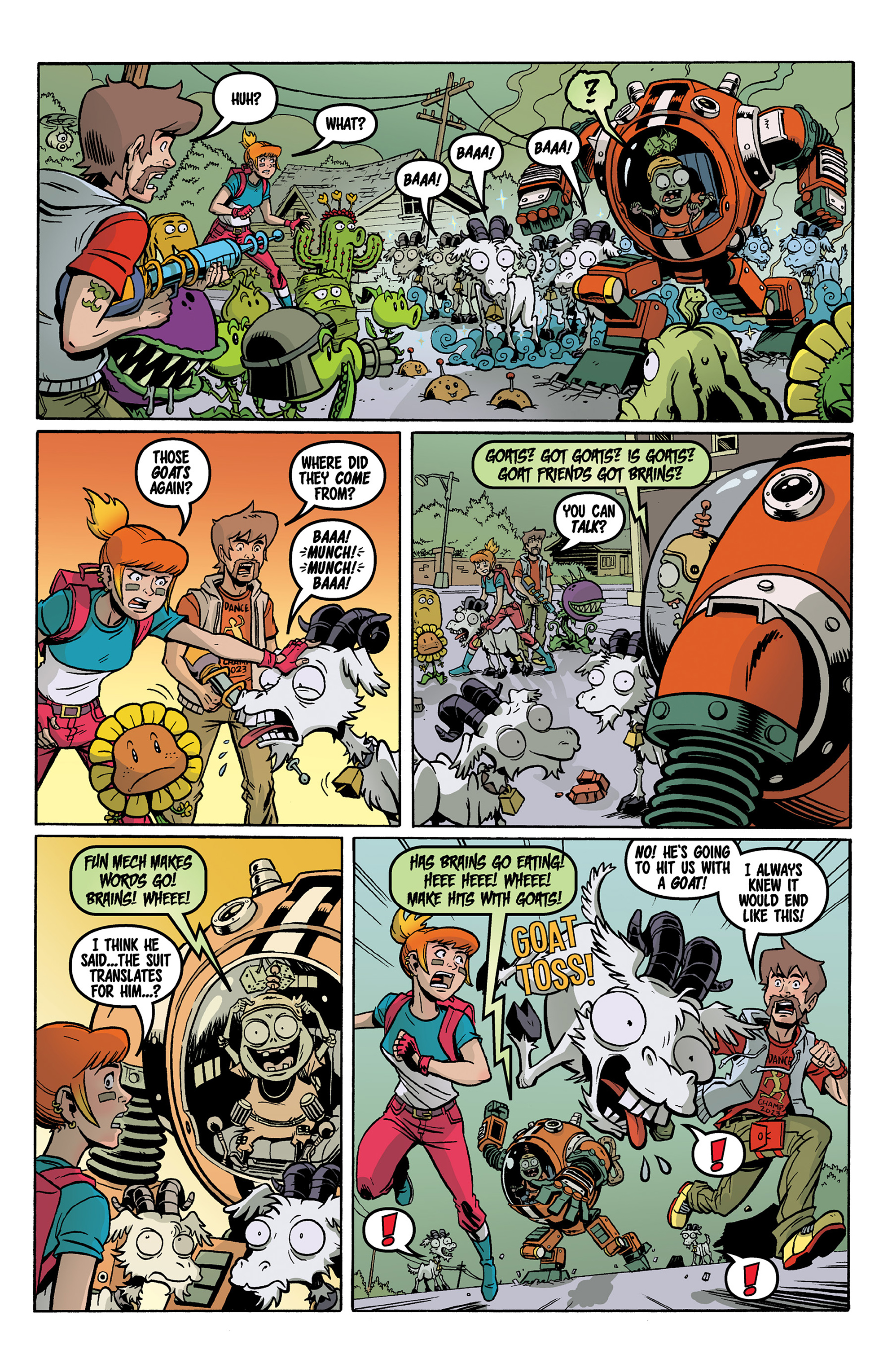 Read online Plants vs. Zombies: Garden Warfare comic -  Issue #2 - 8