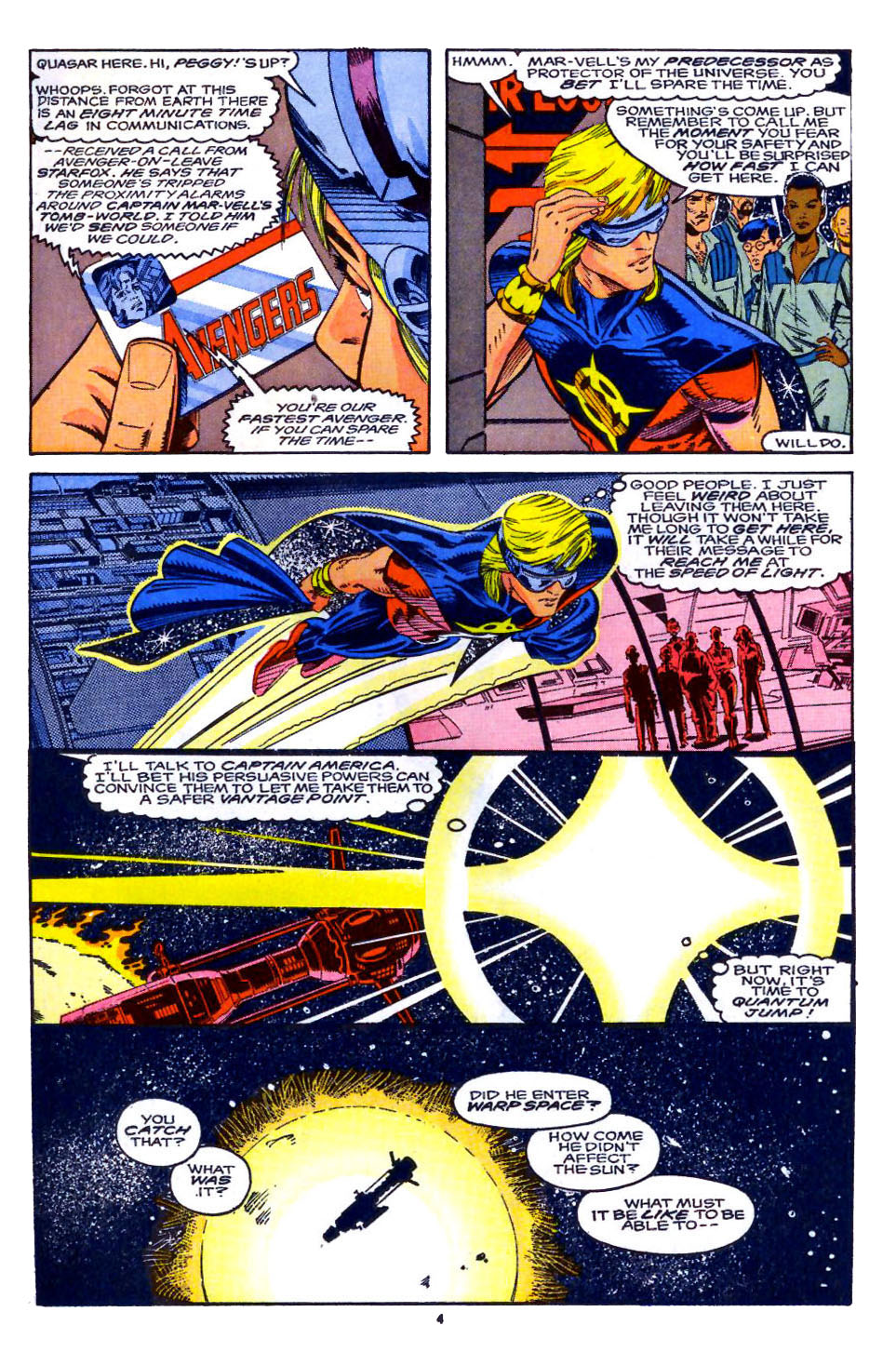 Read online Quasar comic -  Issue #32 - 5