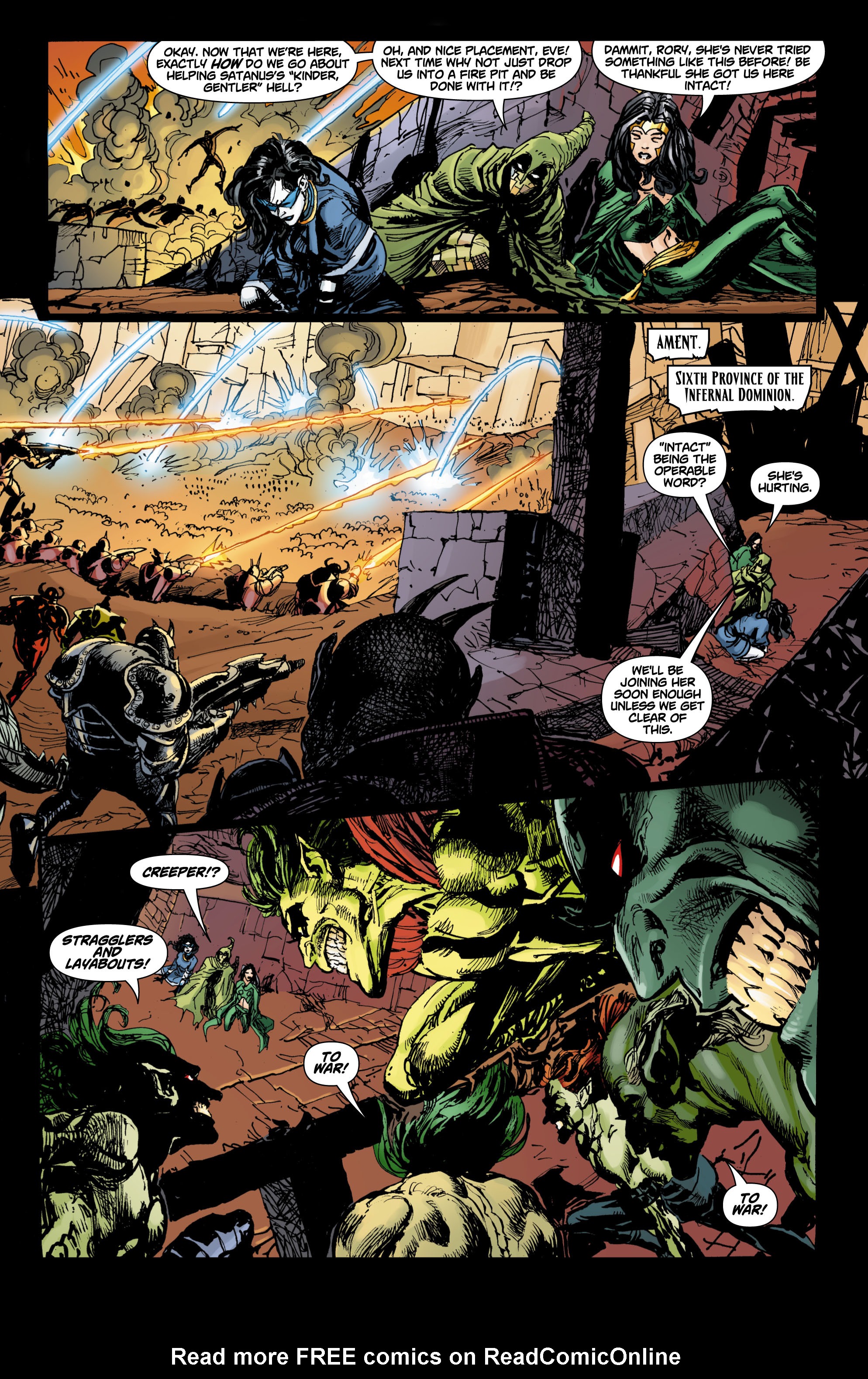 Read online Reign in Hell comic -  Issue #3 - 7