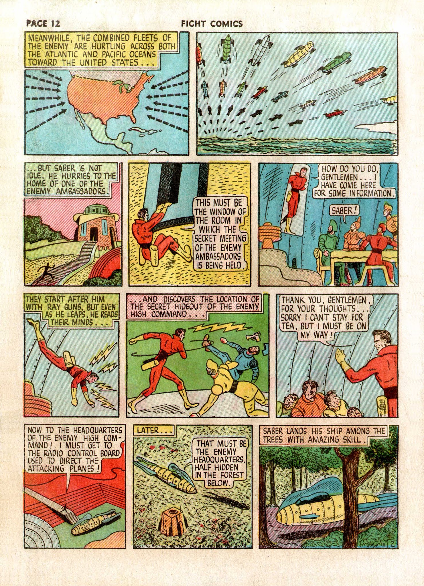 Read online Fight Comics comic -  Issue #7 - 15