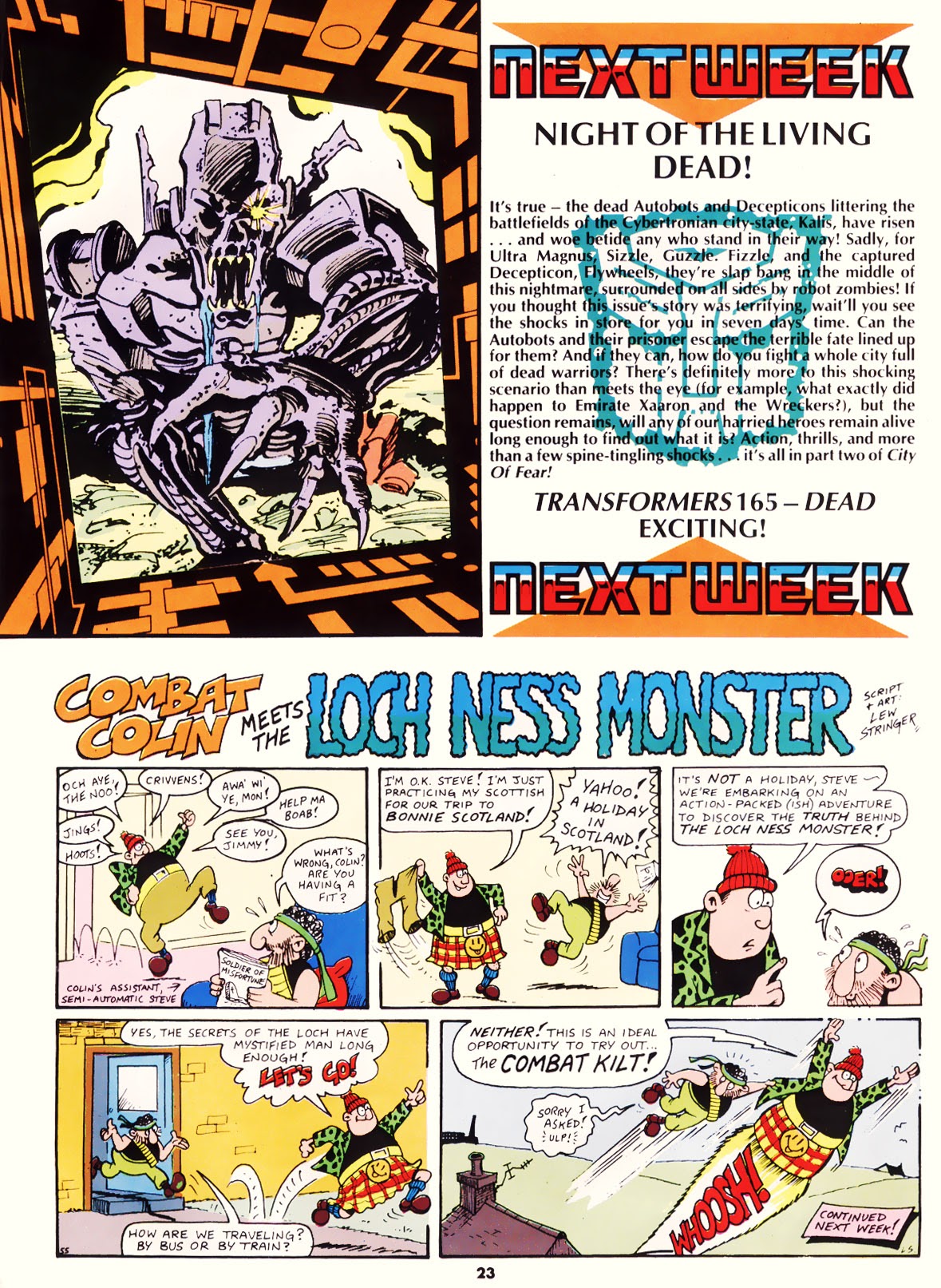 Read online The Transformers (UK) comic -  Issue #164 - 16