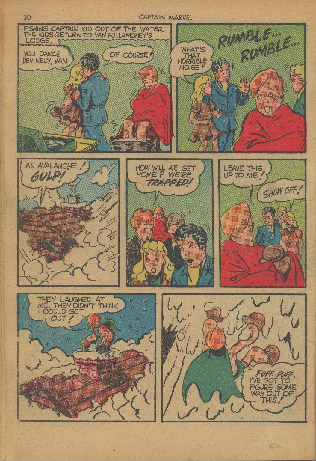Read online Captain Marvel Adventures comic -  Issue #8 - 30