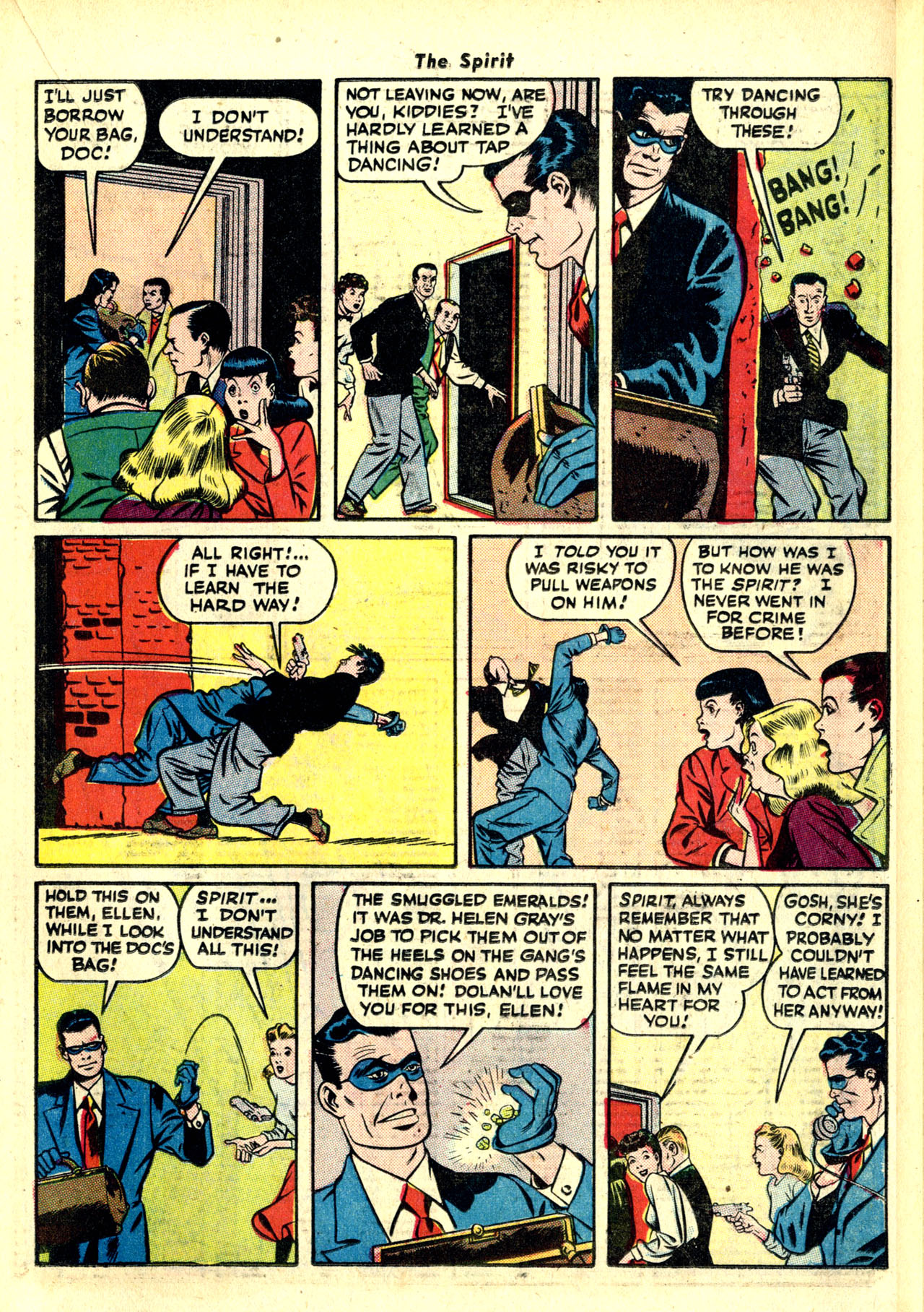 Read online The Spirit (1944) comic -  Issue #7 - 25