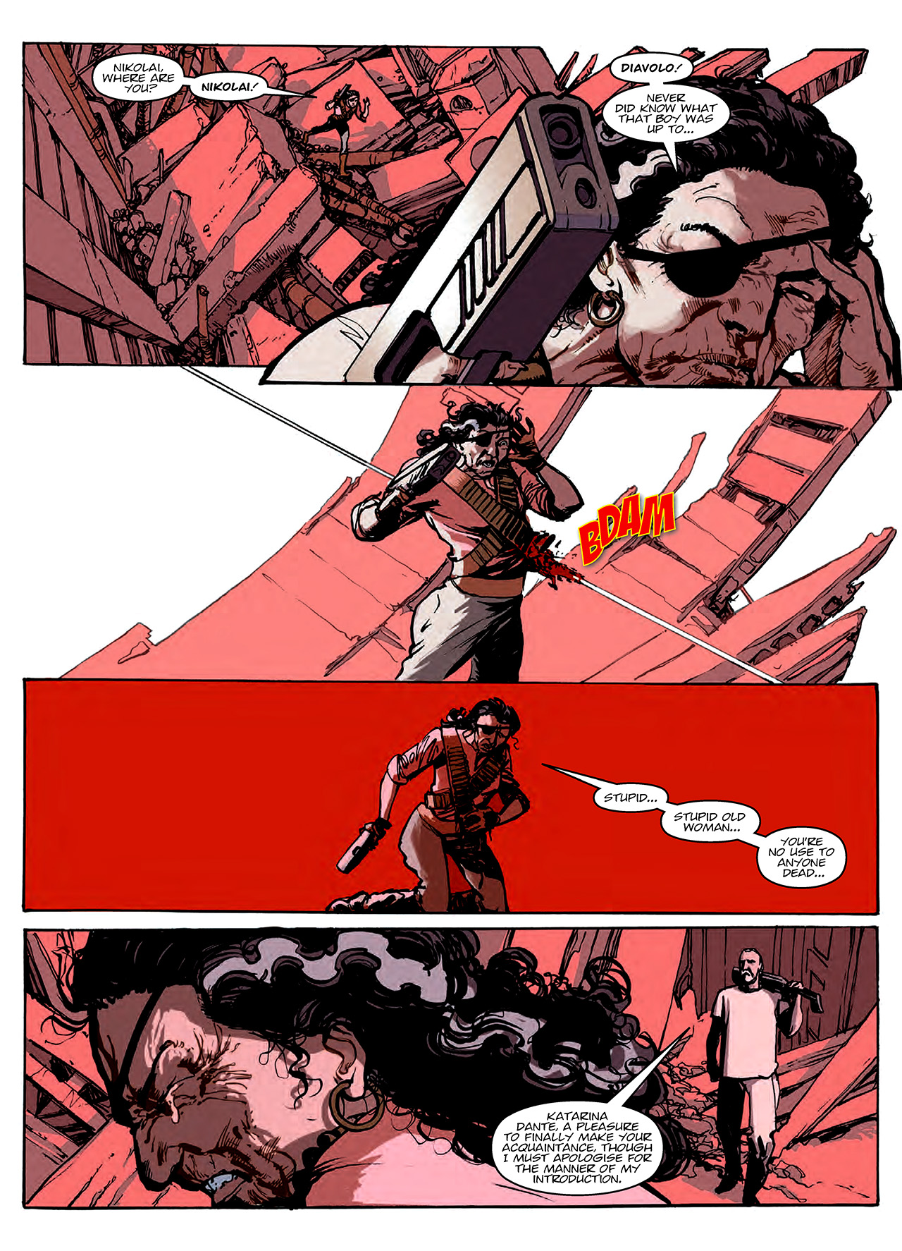 Read online Nikolai Dante comic -  Issue # TPB 11 - 106