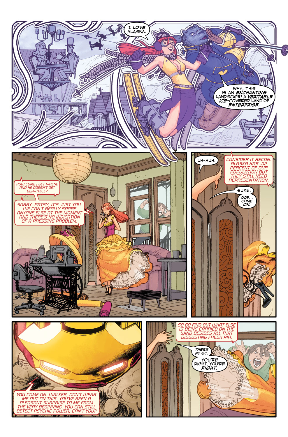 Read online Patsy Walker: Hellcat comic -  Issue #1 - 7