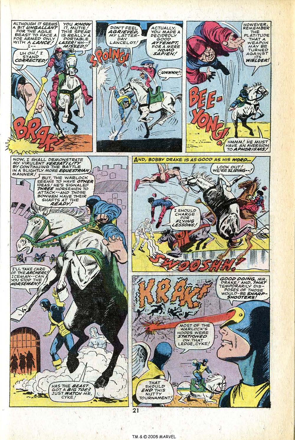 Read online Uncanny X-Men (1963) comic -  Issue #78 - 23