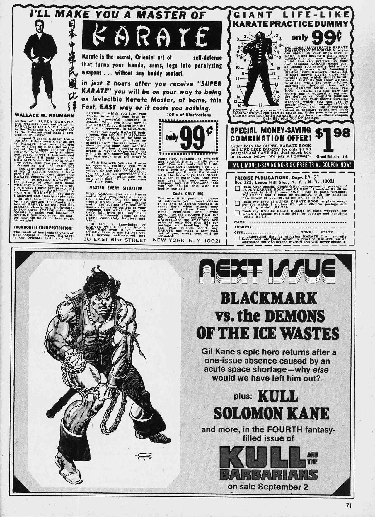 Read online Kull and the Barbarians comic -  Issue #3 - 71