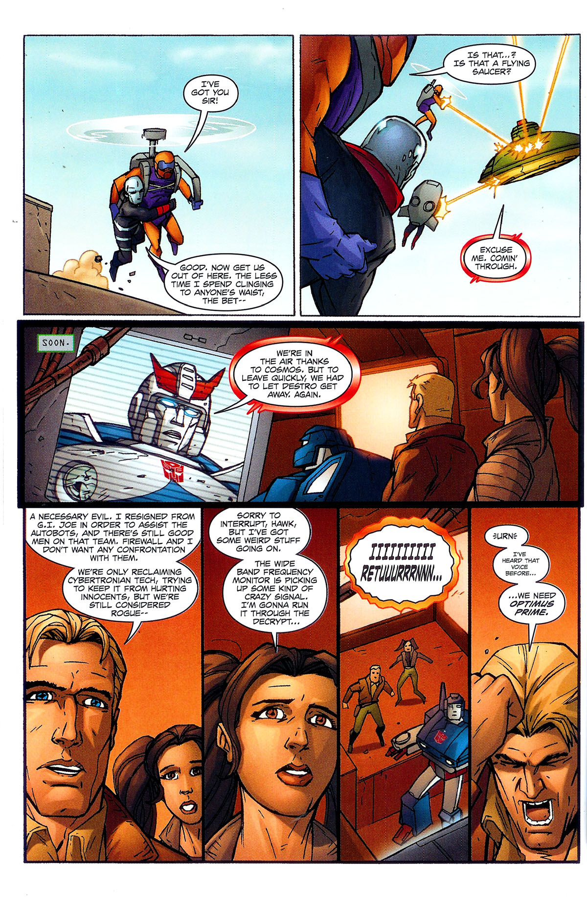 Read online G.I. Joe vs. The Transformers IV: Black Horizon comic -  Issue #1 - 19