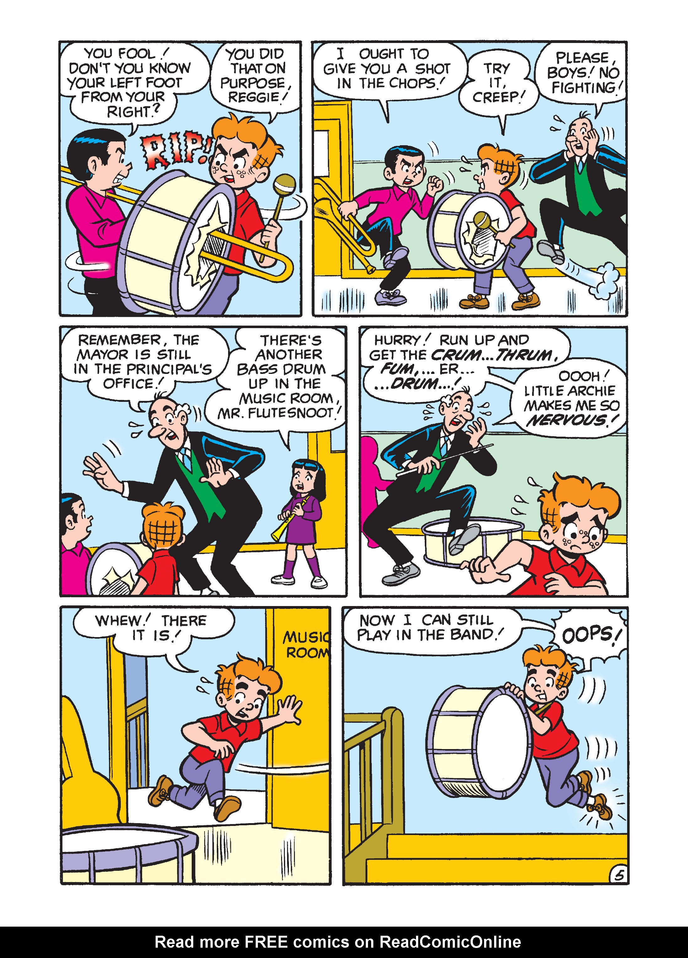 Read online Archie's Funhouse Double Digest comic -  Issue #1 - 130