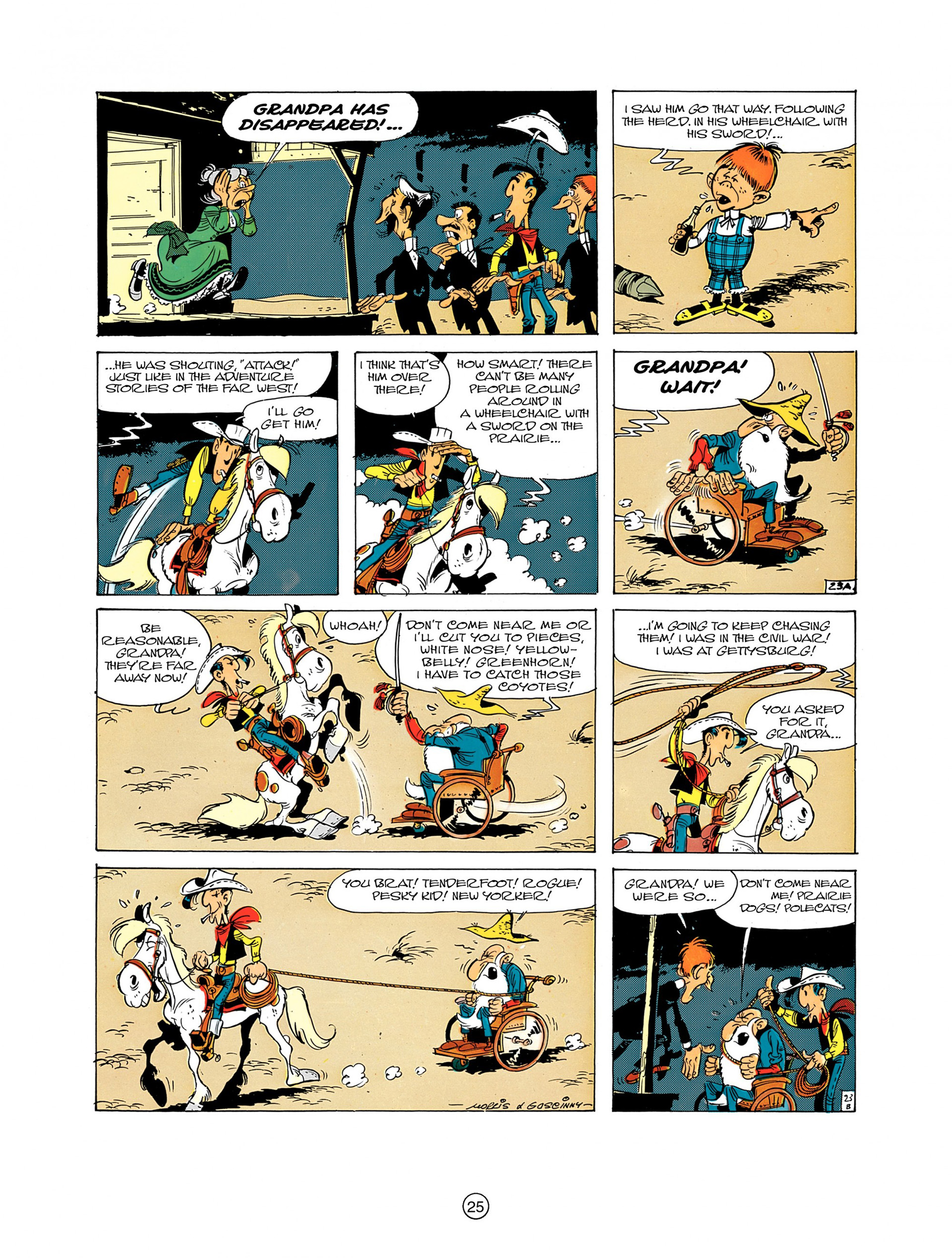 Read online A Lucky Luke Adventure comic -  Issue #7 - 25