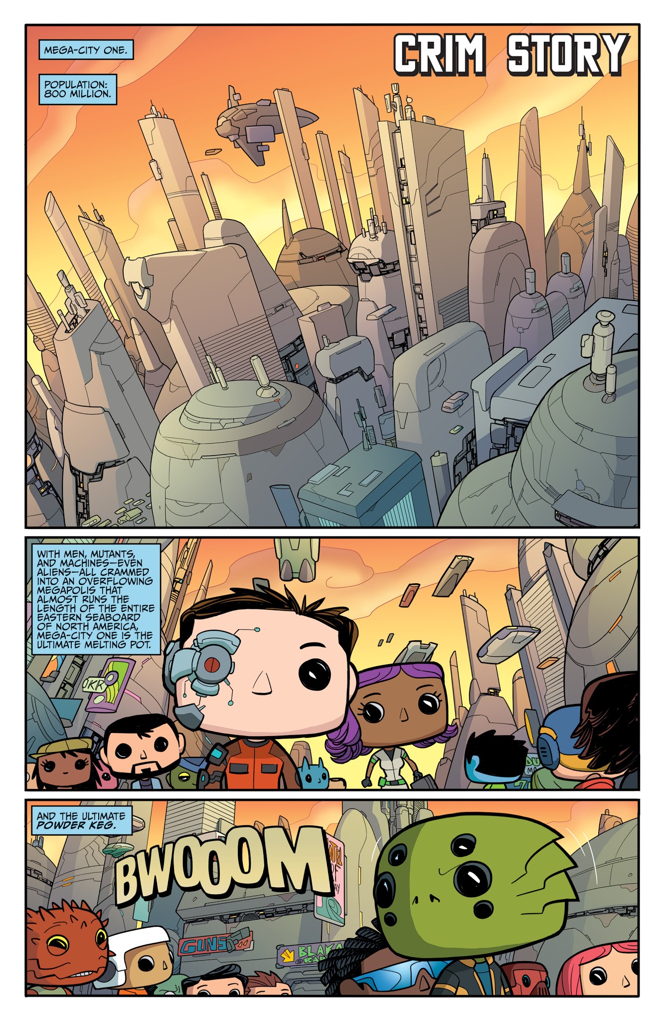 Read online Judge Dredd Funko Universe comic -  Issue # Full - 3