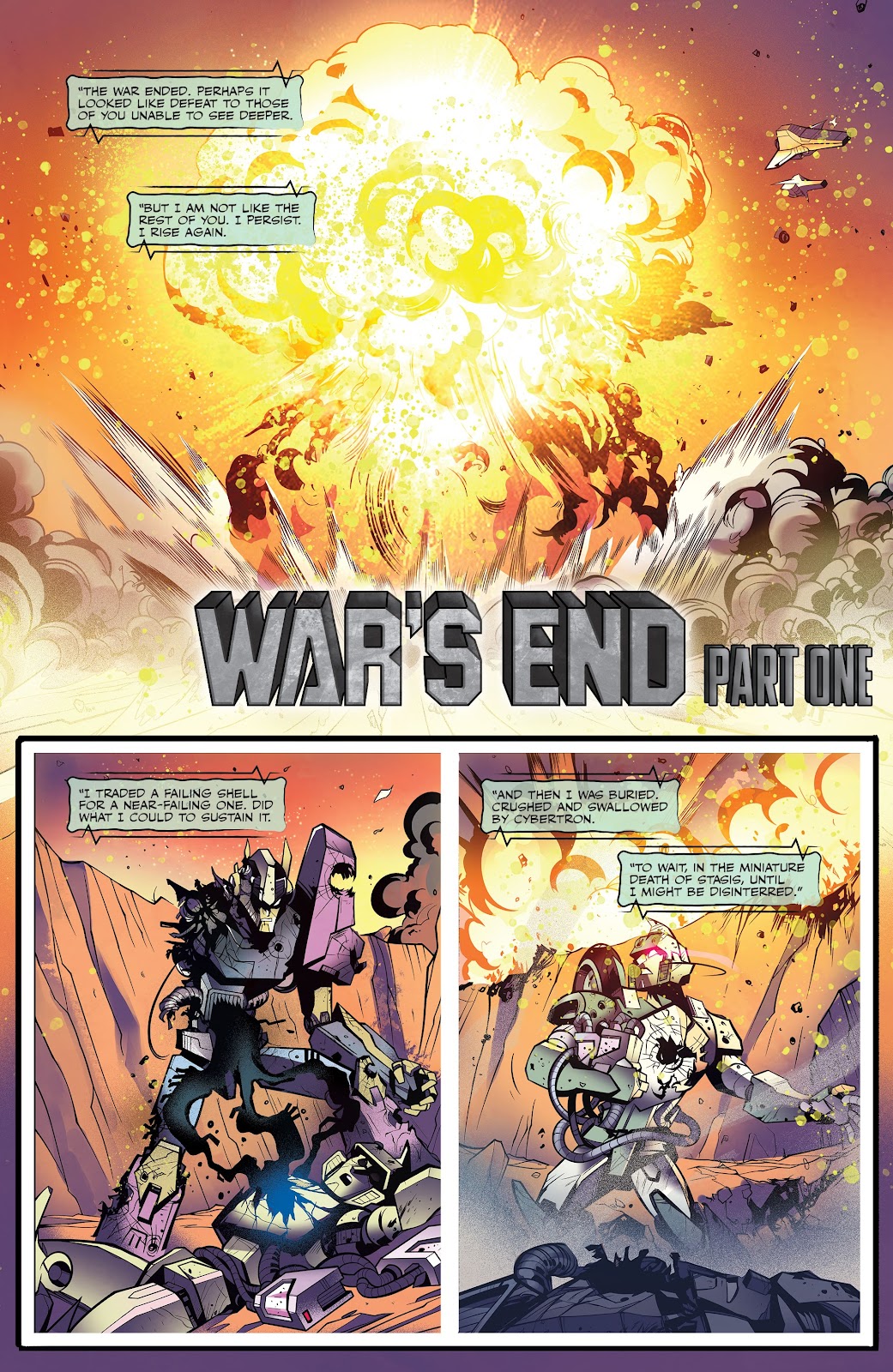 Transformers: War's End issue 1 - Page 5