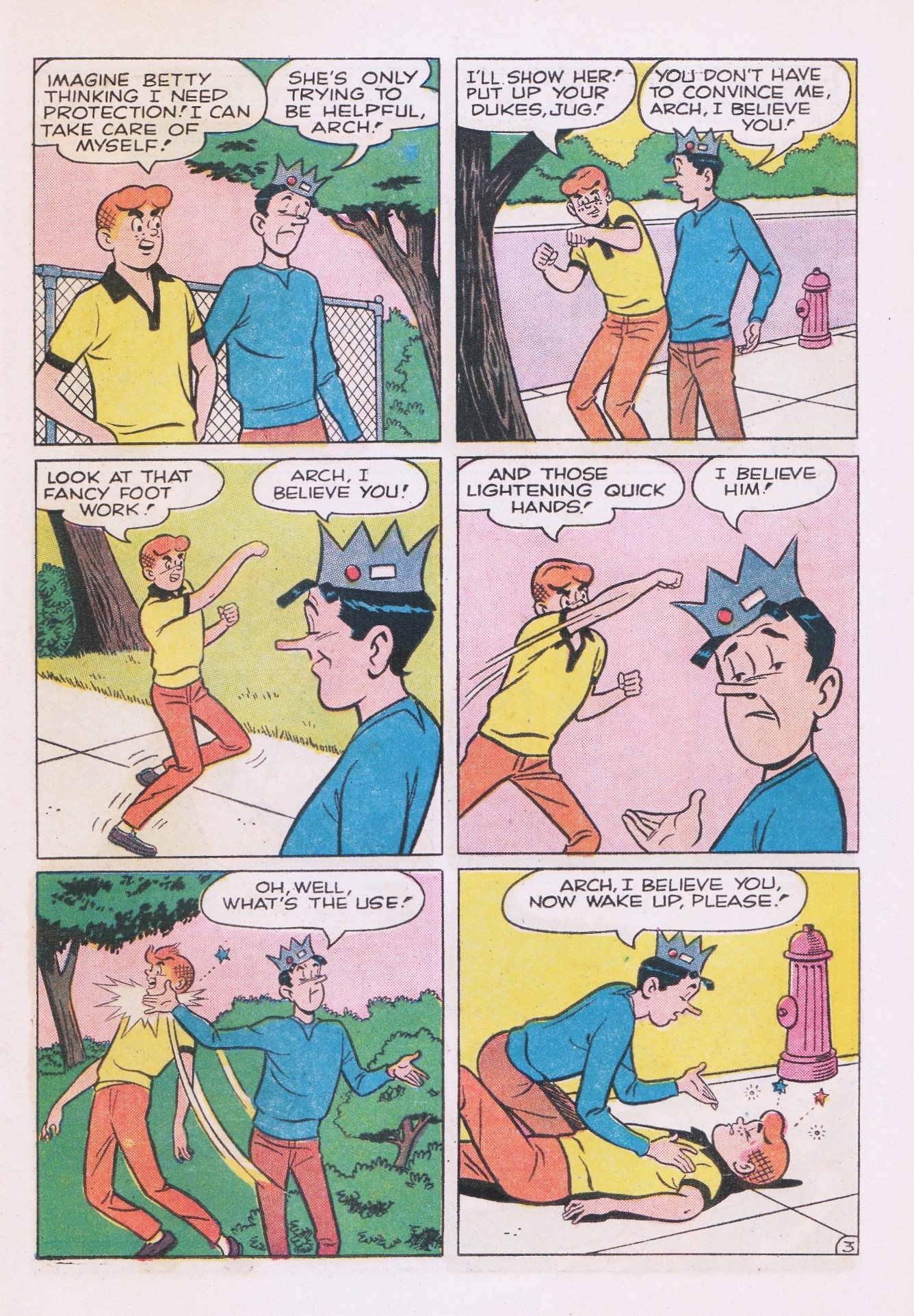 Read online Pep Comics comic -  Issue #189 - 31