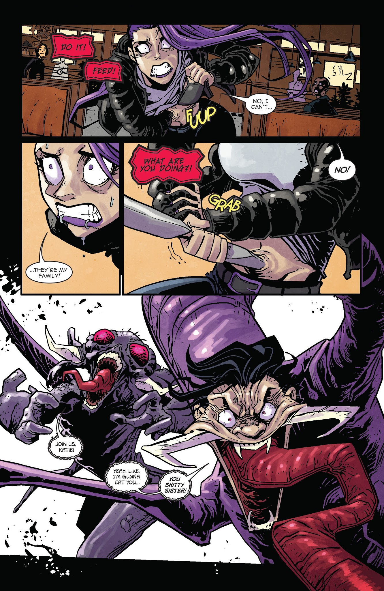 Read online Vampblade Season 2 comic -  Issue #9 - 21