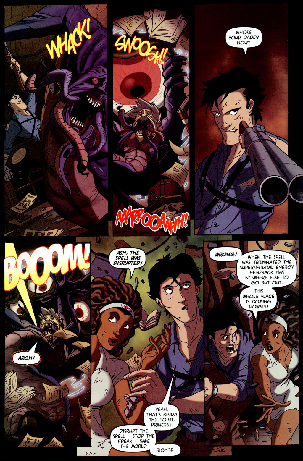 Read online Army of Darkness vs. Re-Animator comic -  Issue #4 - 25
