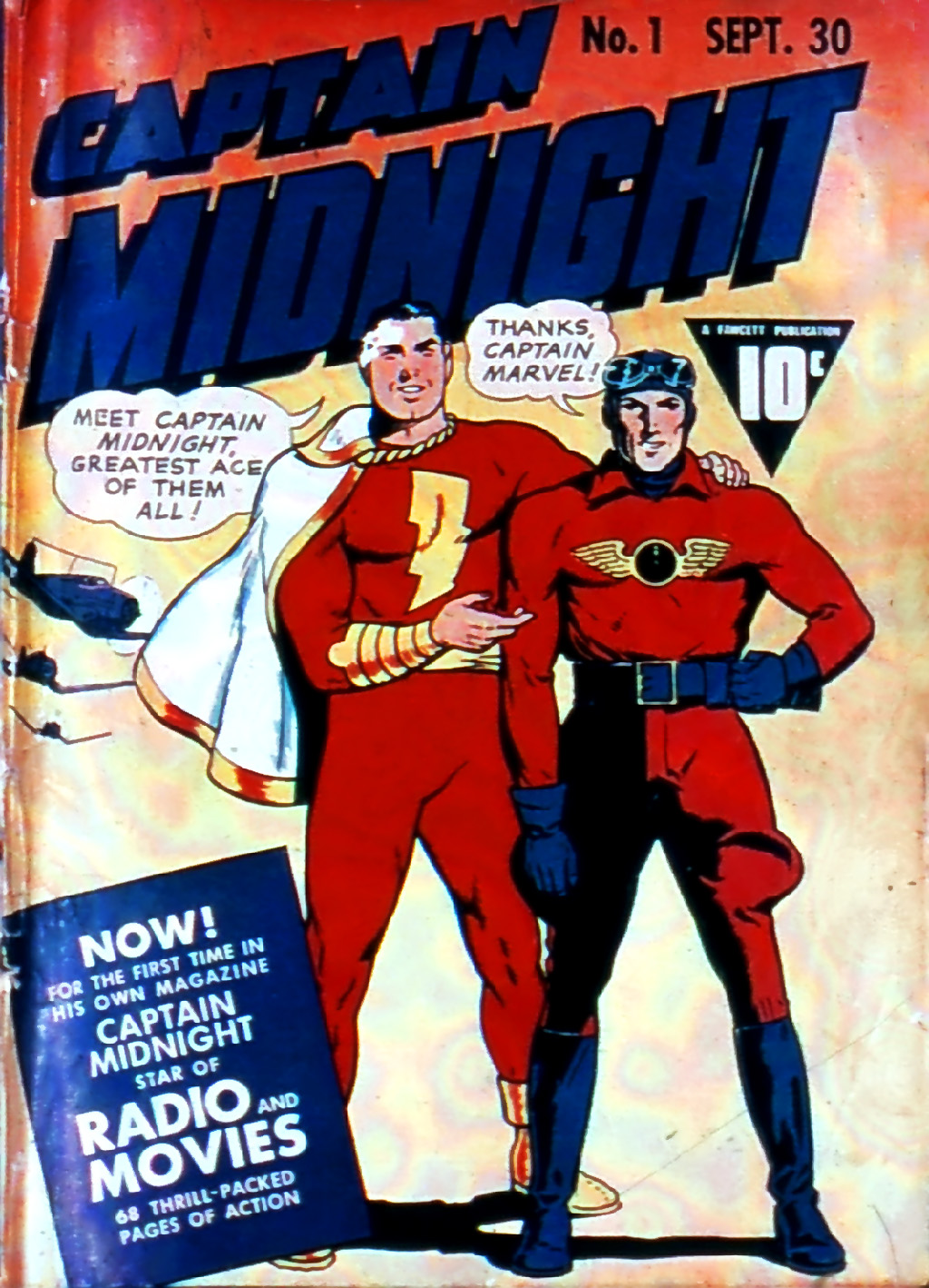 Read online Captain Midnight (1942) comic -  Issue #1 - 1