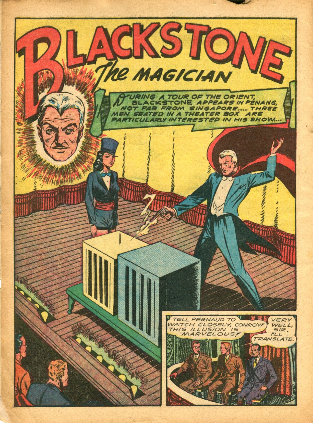Read online Super-Magician Comics comic -  Issue #5 - 6