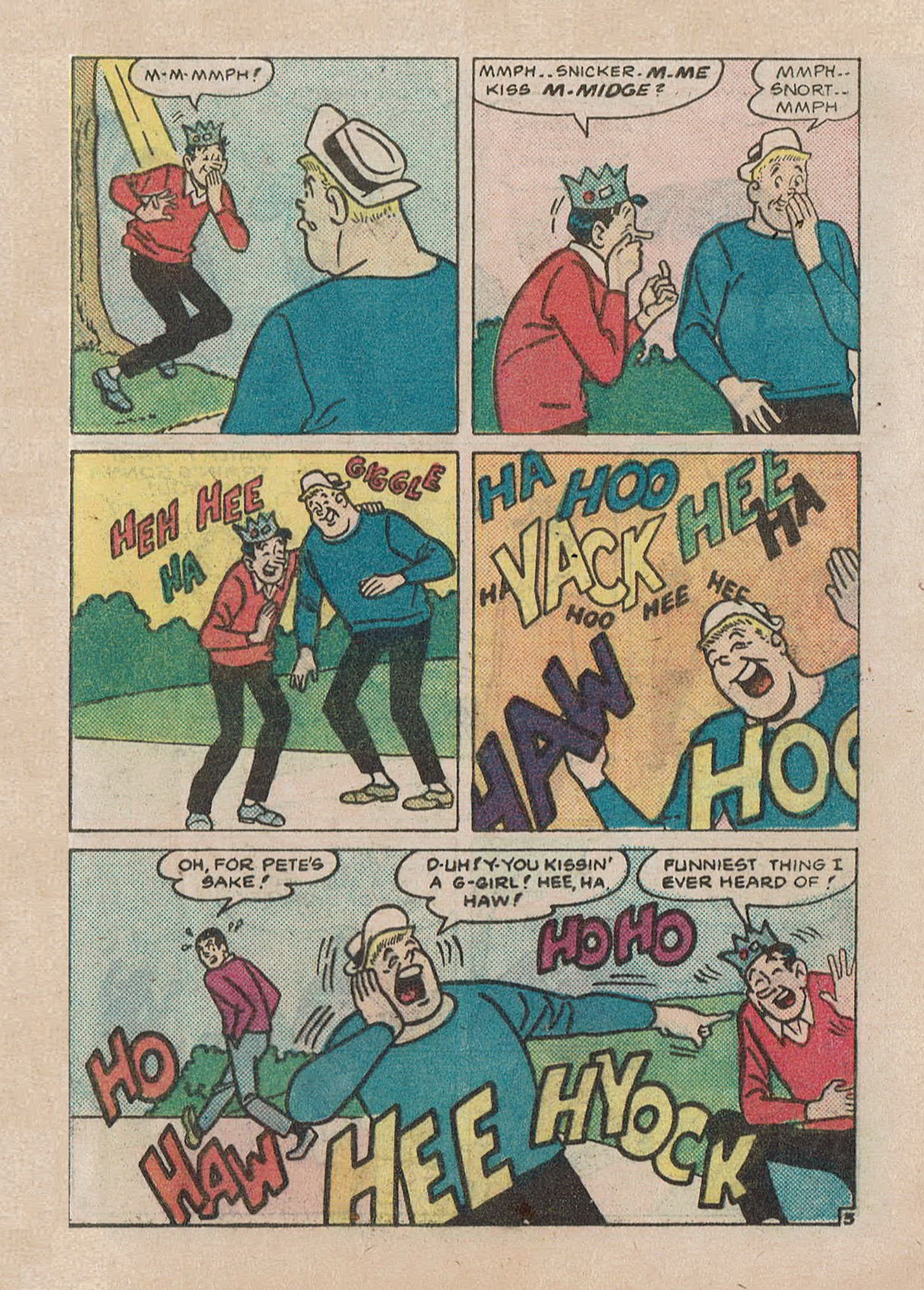 Read online Archie's Double Digest Magazine comic -  Issue #28 - 37
