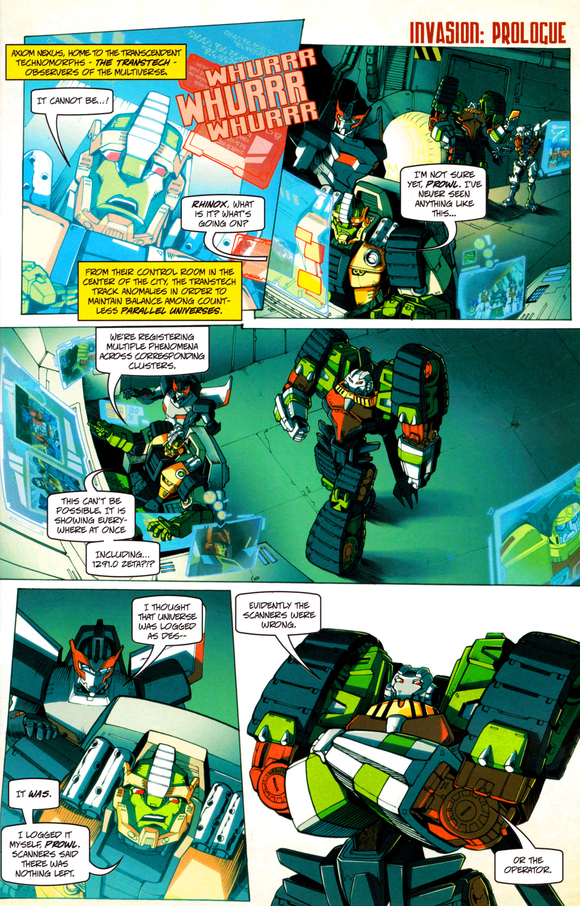 Read online Transformers: Timelines comic -  Issue #7 - 3
