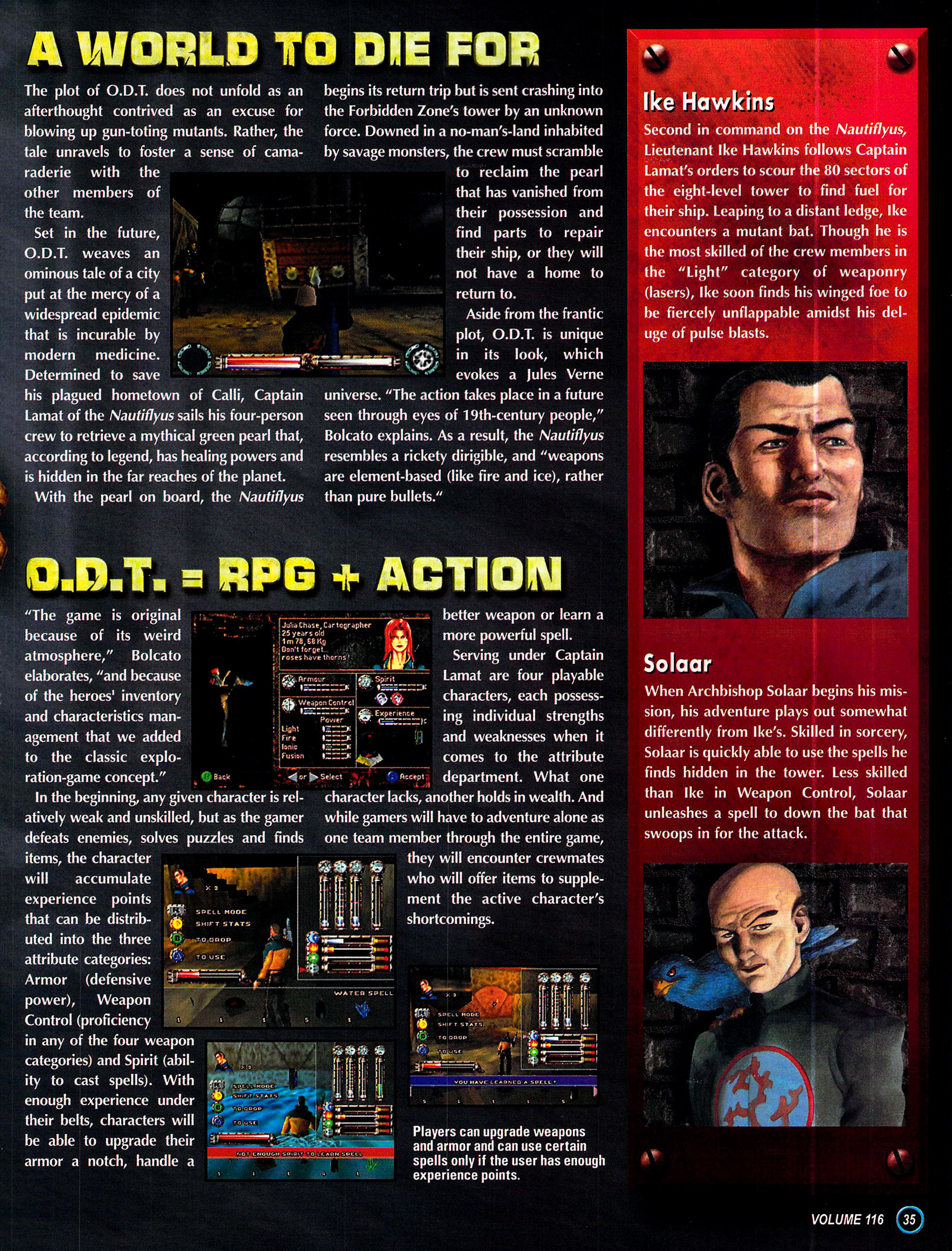 Read online Nintendo Power comic -  Issue #116 - 35