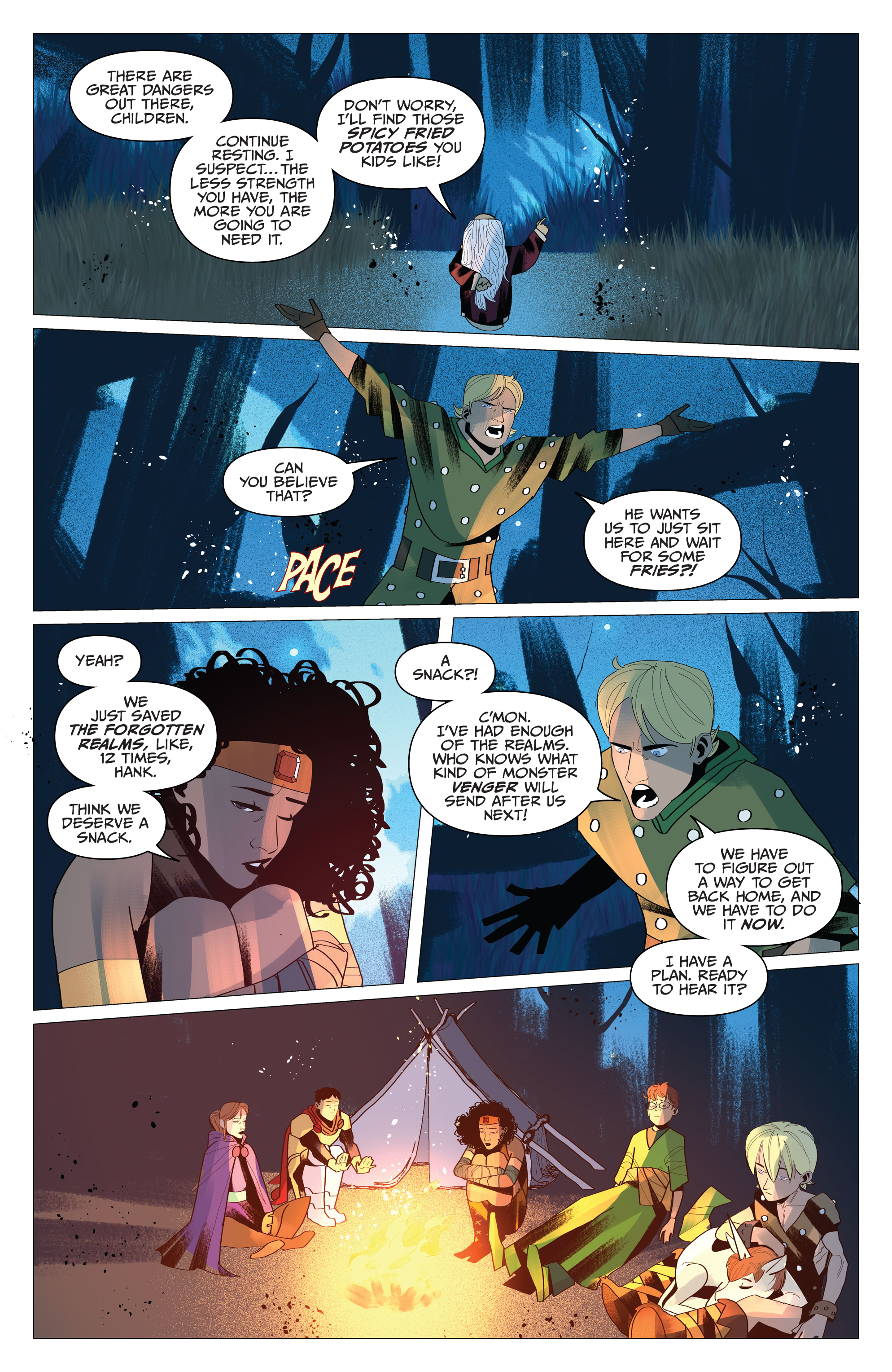 Read online Dungeons & Dragons: Saturday Morning Adventures (2023) comic -  Issue #1 - 7
