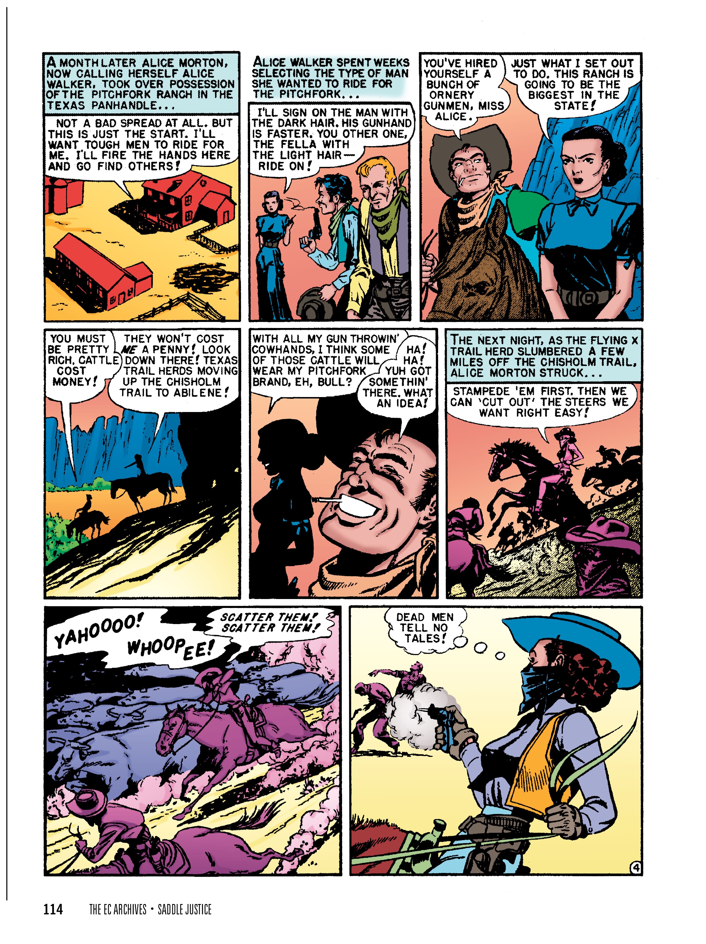 Read online The EC Archives: Saddle Justice comic -  Issue # TPB (Part 2) - 16