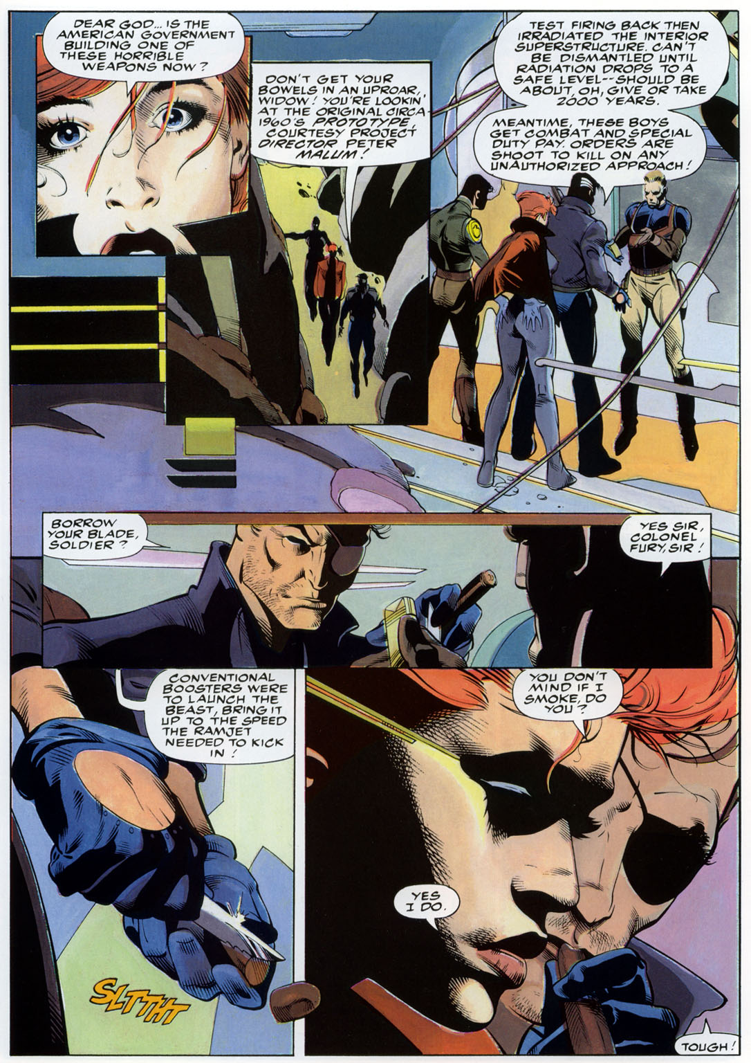 Read online Marvel Graphic Novel comic -  Issue #74 - Punisher & Black Widow - Spinning Doomsday's Web - 17