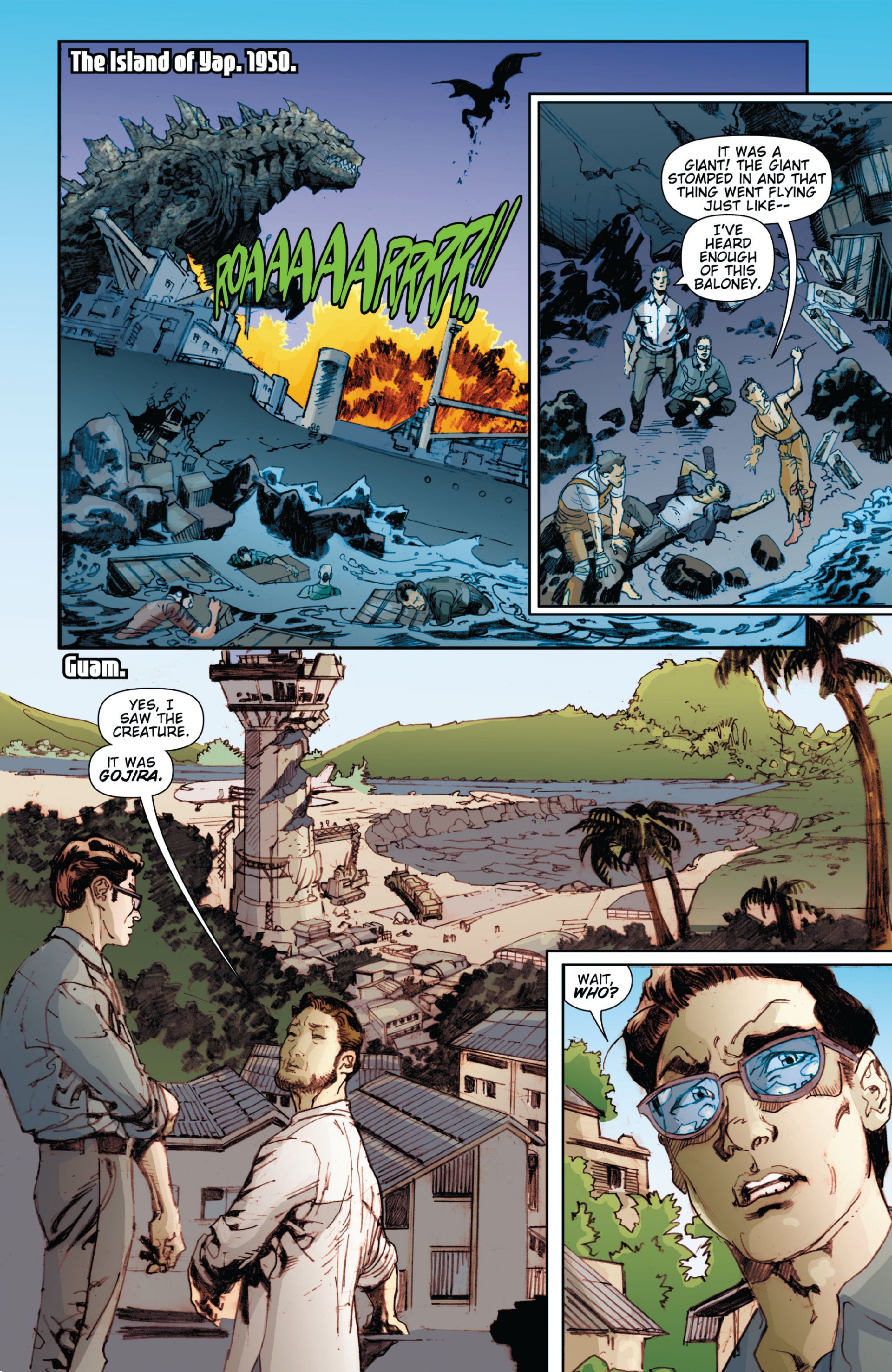 Read online Godzilla: Awakening comic -  Issue # Full - 23
