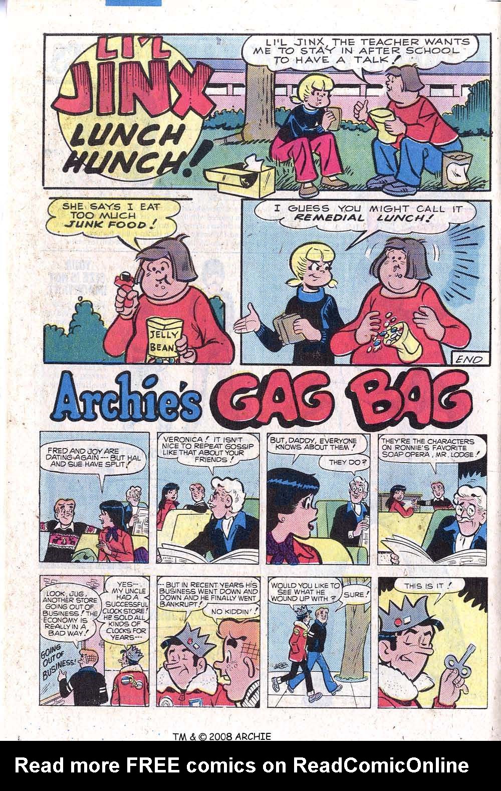 Read online Jughead (1965) comic -  Issue #295 - 10