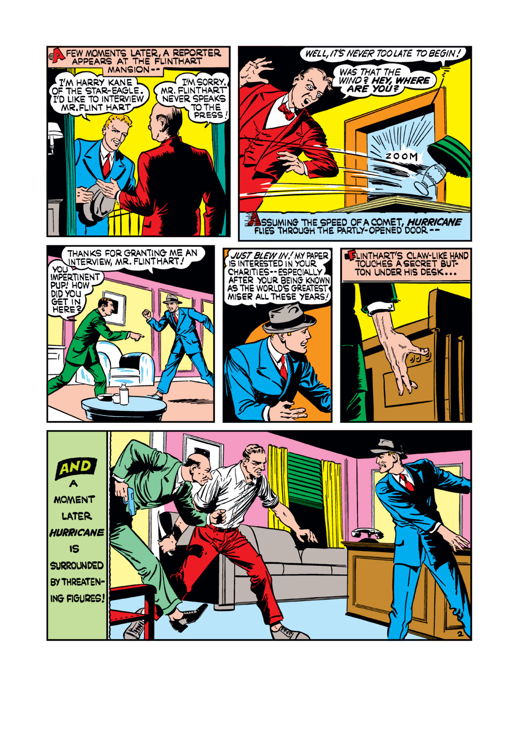 Read online Captain America Comics comic -  Issue #5 - 60