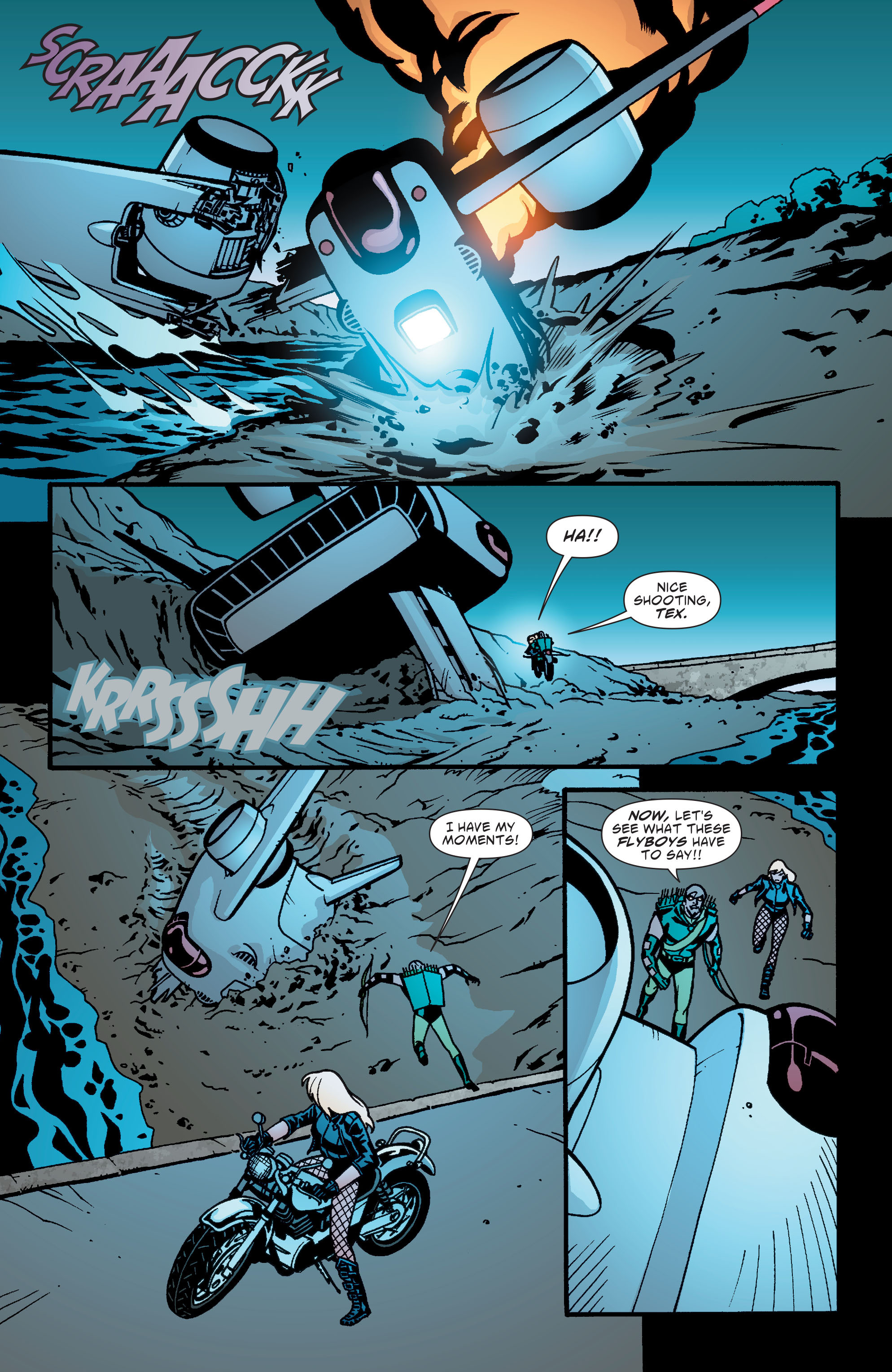 Read online Green Arrow/Black Canary comic -  Issue #6 - 22